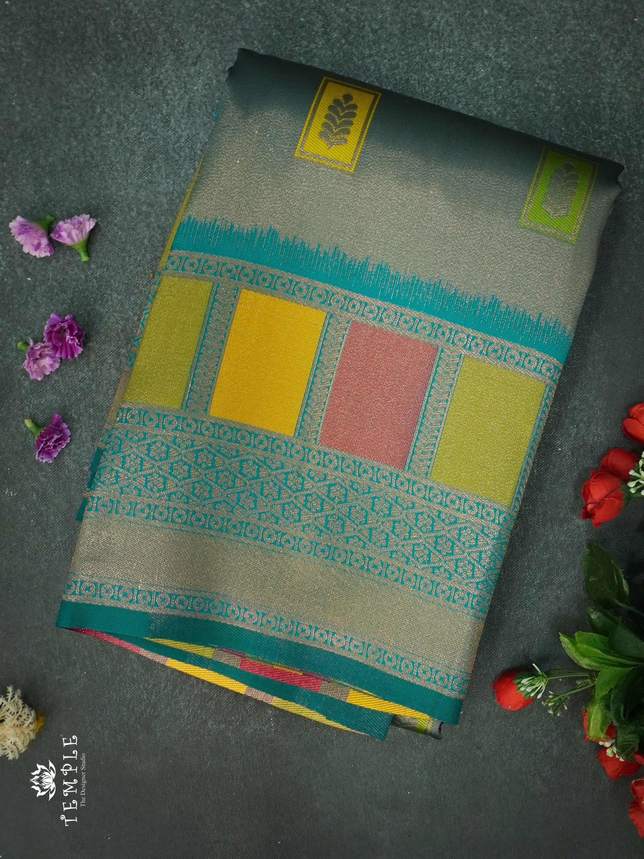 Semi Kanchi Silk Saree | TTDS1194 | Sparkling Deals