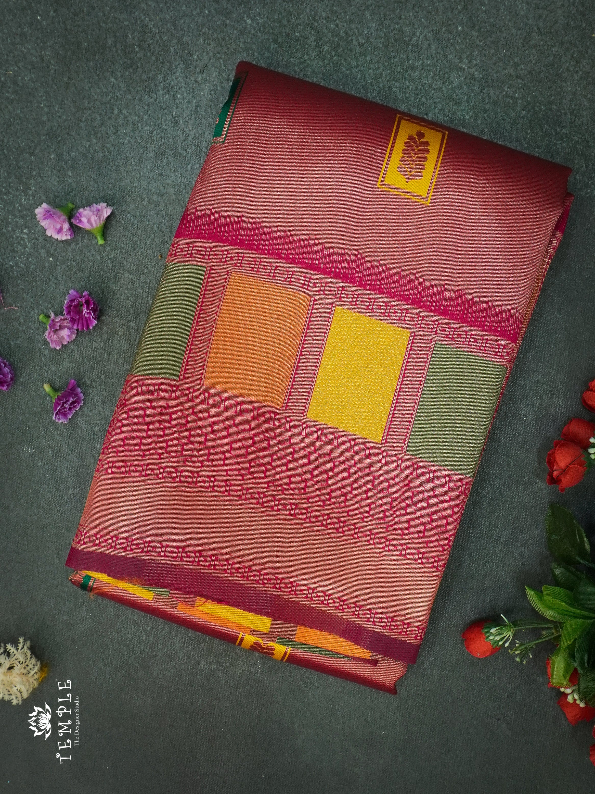 Semi Kanchi Silk Saree | TTDS1194 | Sparkling Deals