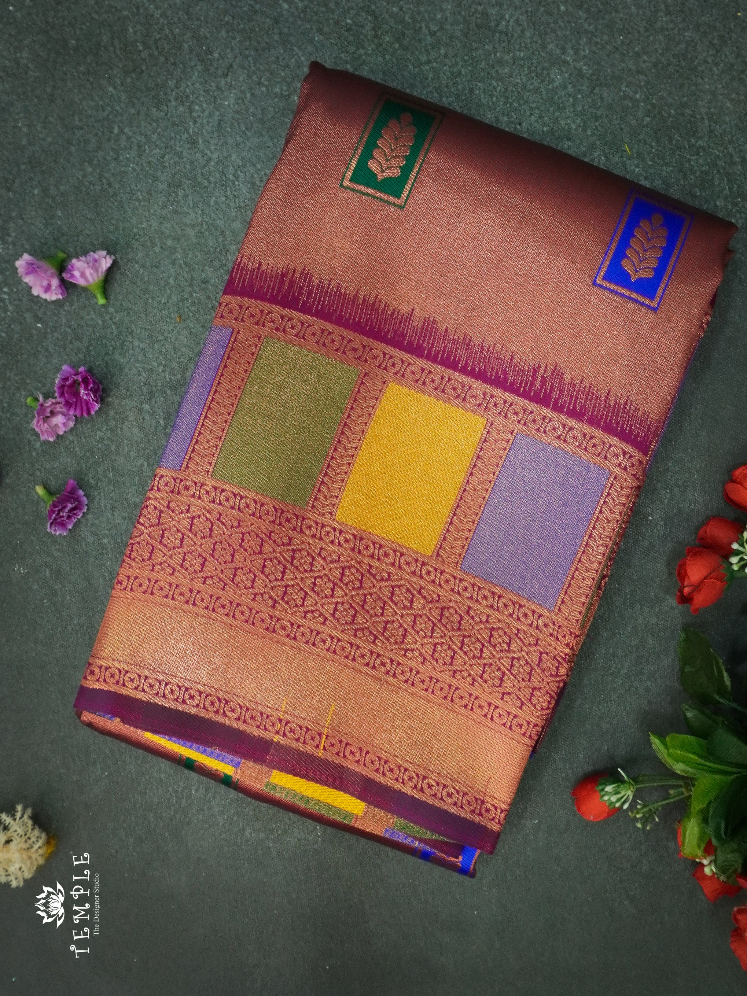 Semi Kanchi Silk Saree | TTDS1194 | Sparkling Deals