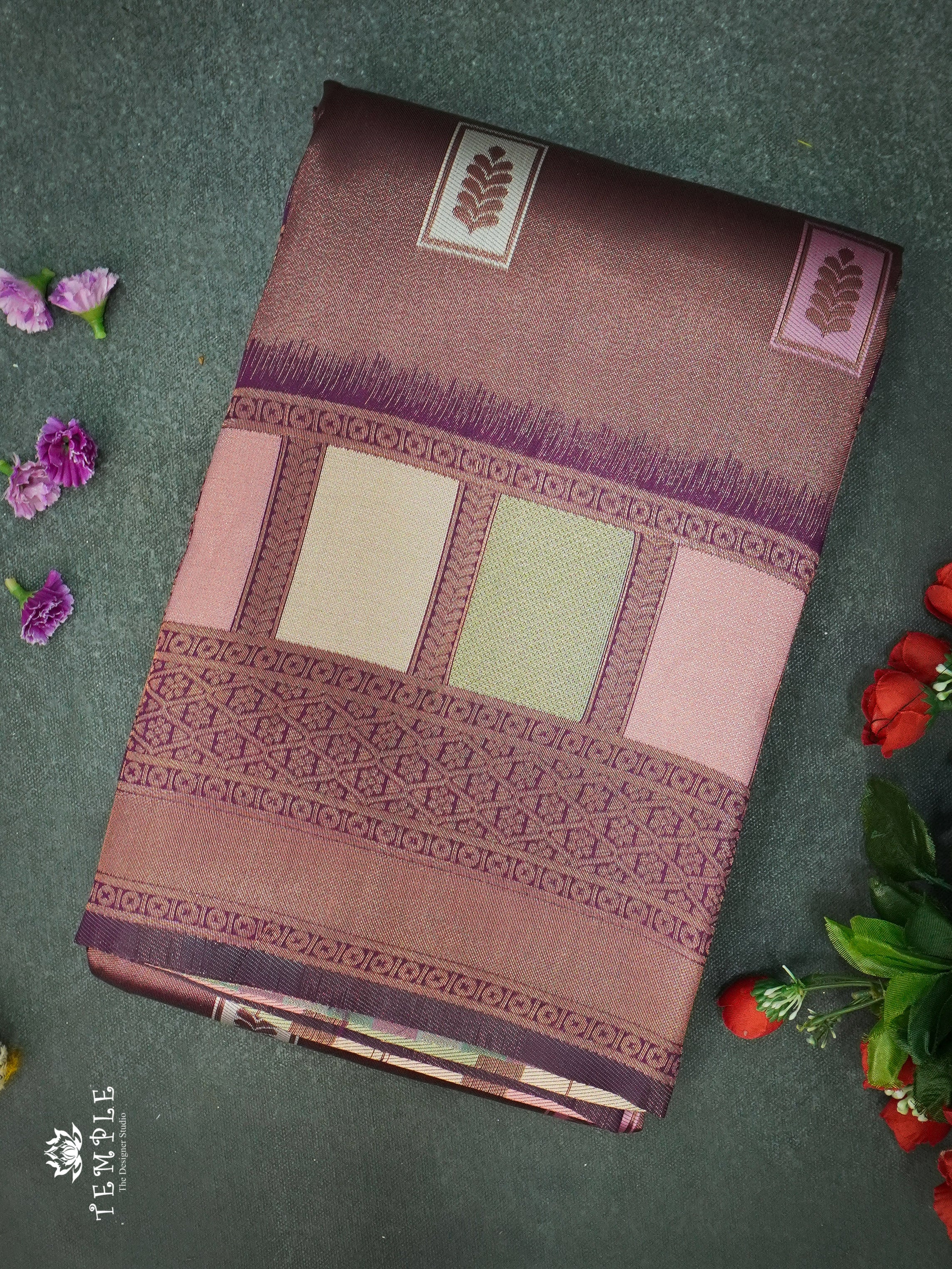 Semi Kanchi Silk Saree | TTDS1194 | Sparkling Deals