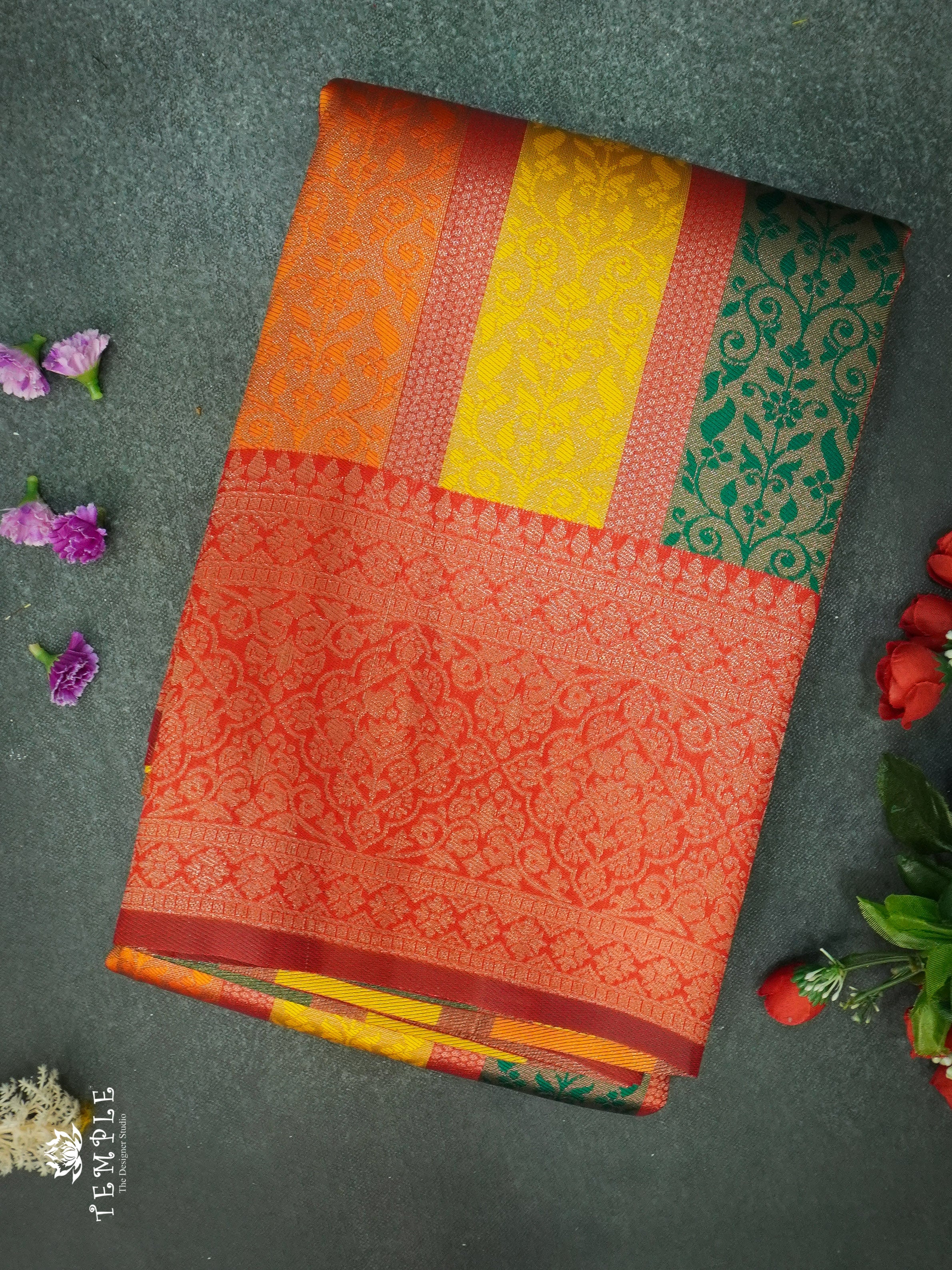 Semi Kanchi Silk Saree | TTDS1194 | Sparkling Deals