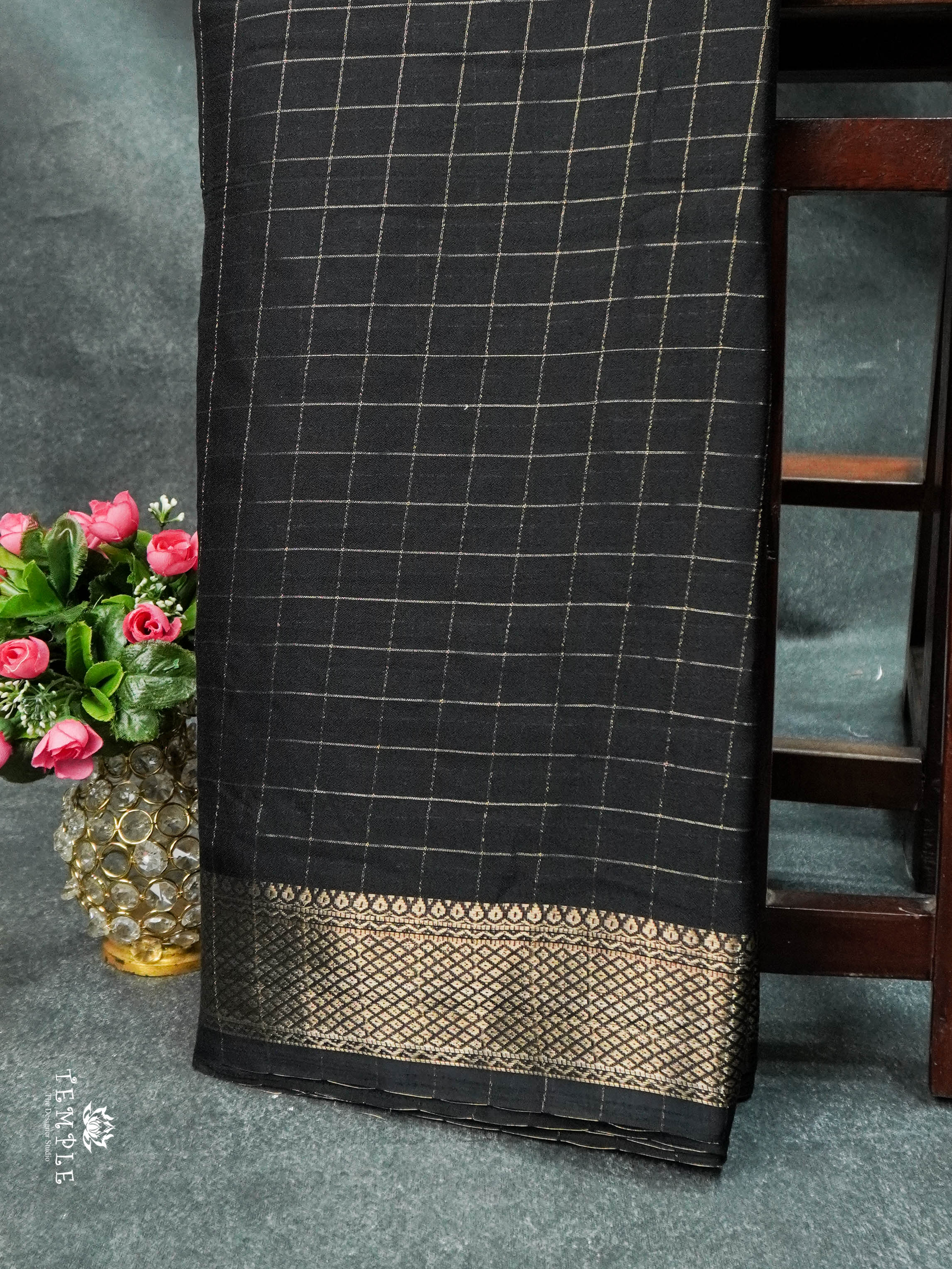 Crush Mysore Crepe Silk  Saree | TTDS1624 | PRE BOOKING