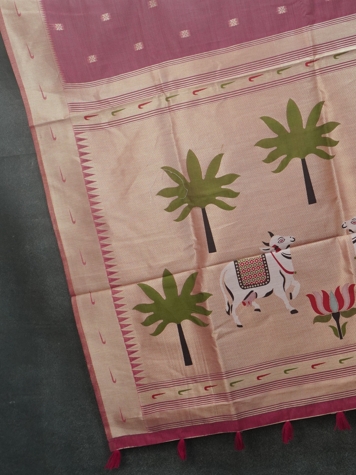 Chanderi Cotton Saree | TTDS3495