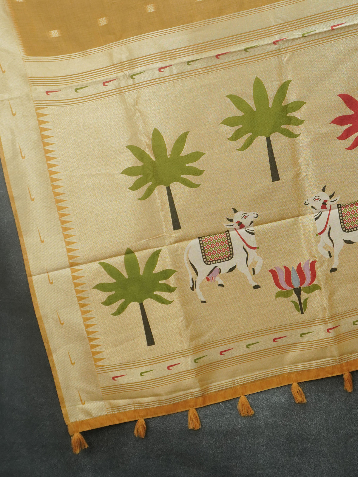 Chanderi Cotton Saree | TTDS3495