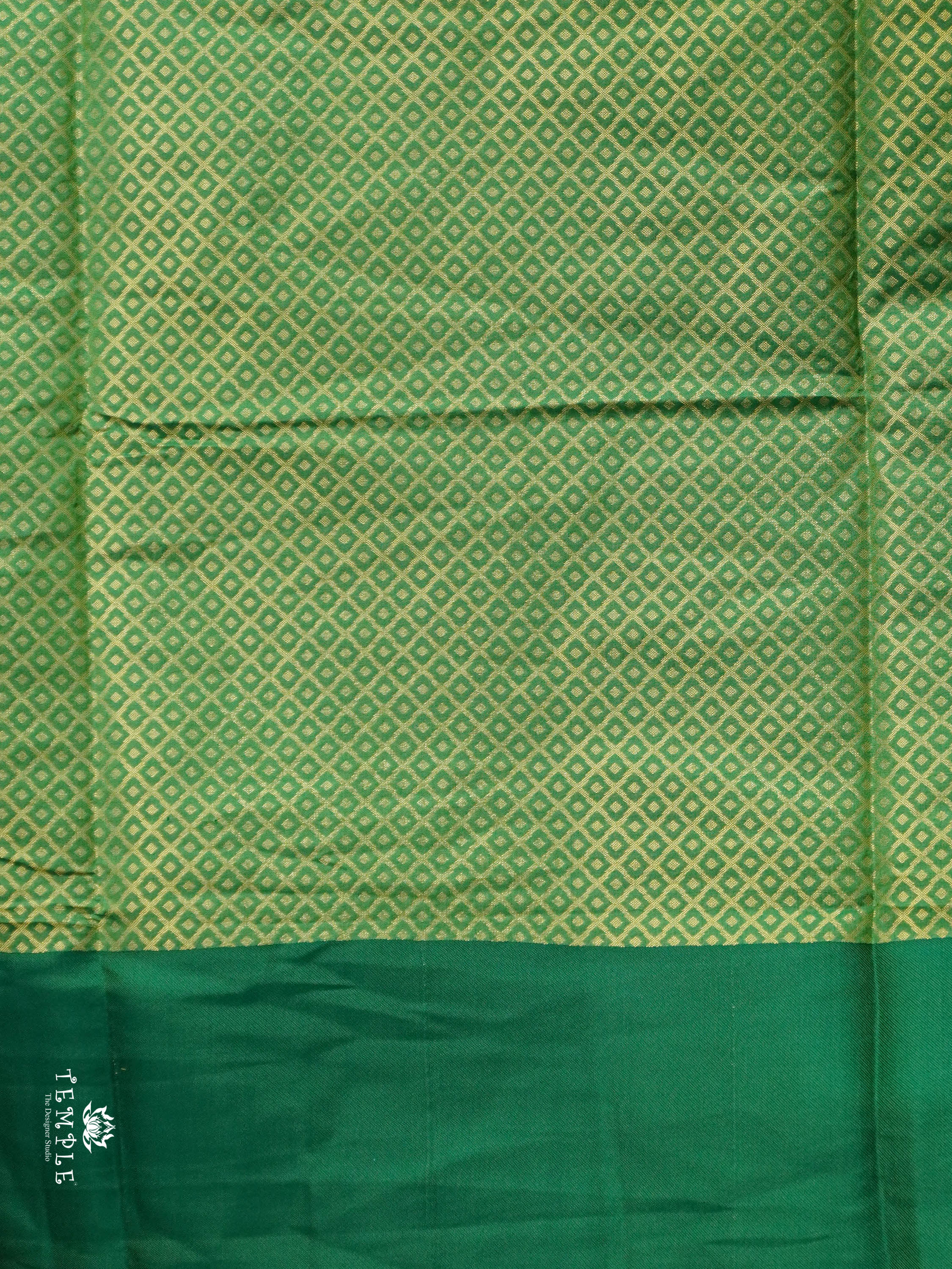 Semi Silk Saree With Kolam Designs | TTDS3081