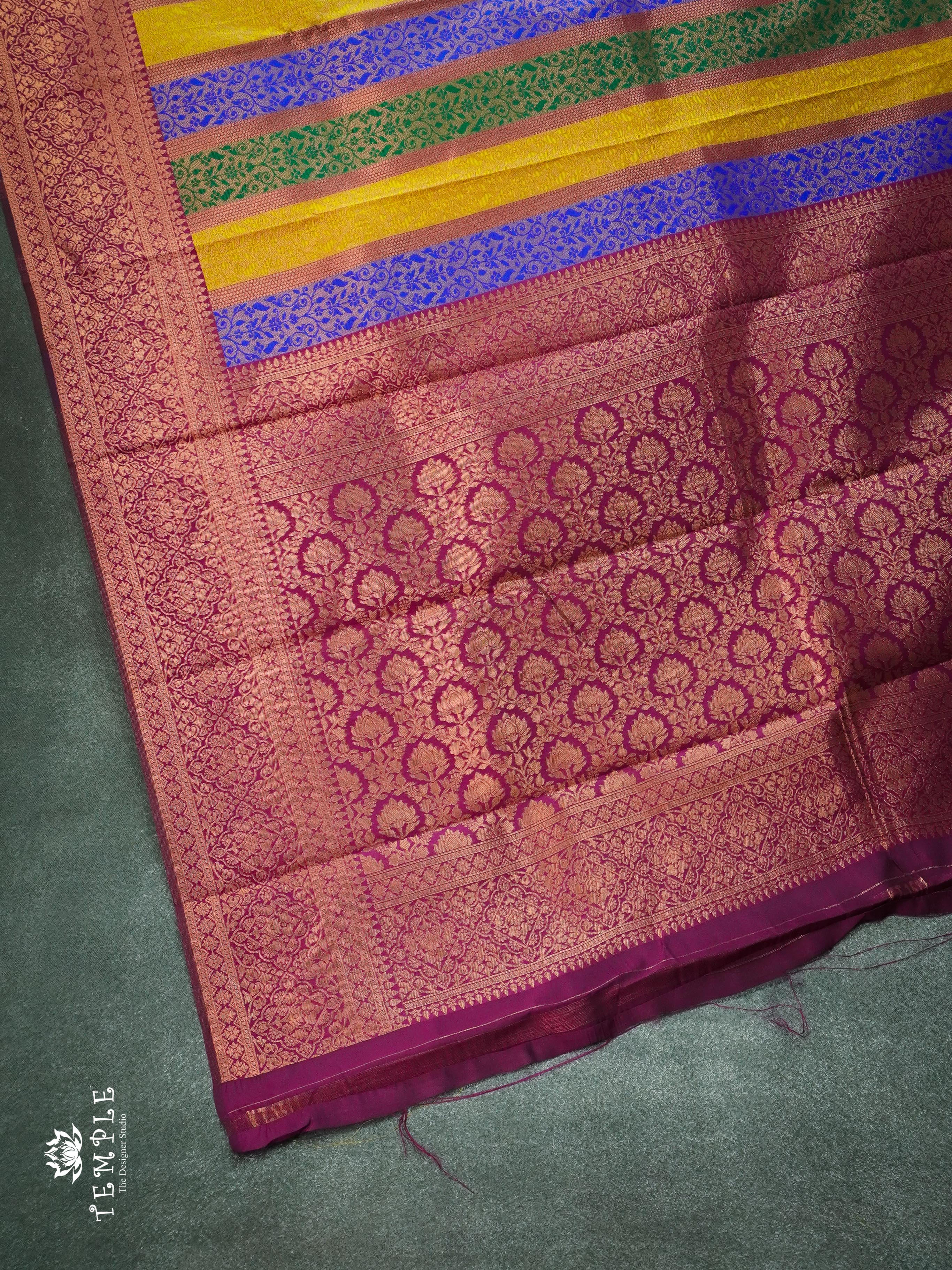 Semi Kanchi Silk Saree | TTDS1194 | Sparkling Deals