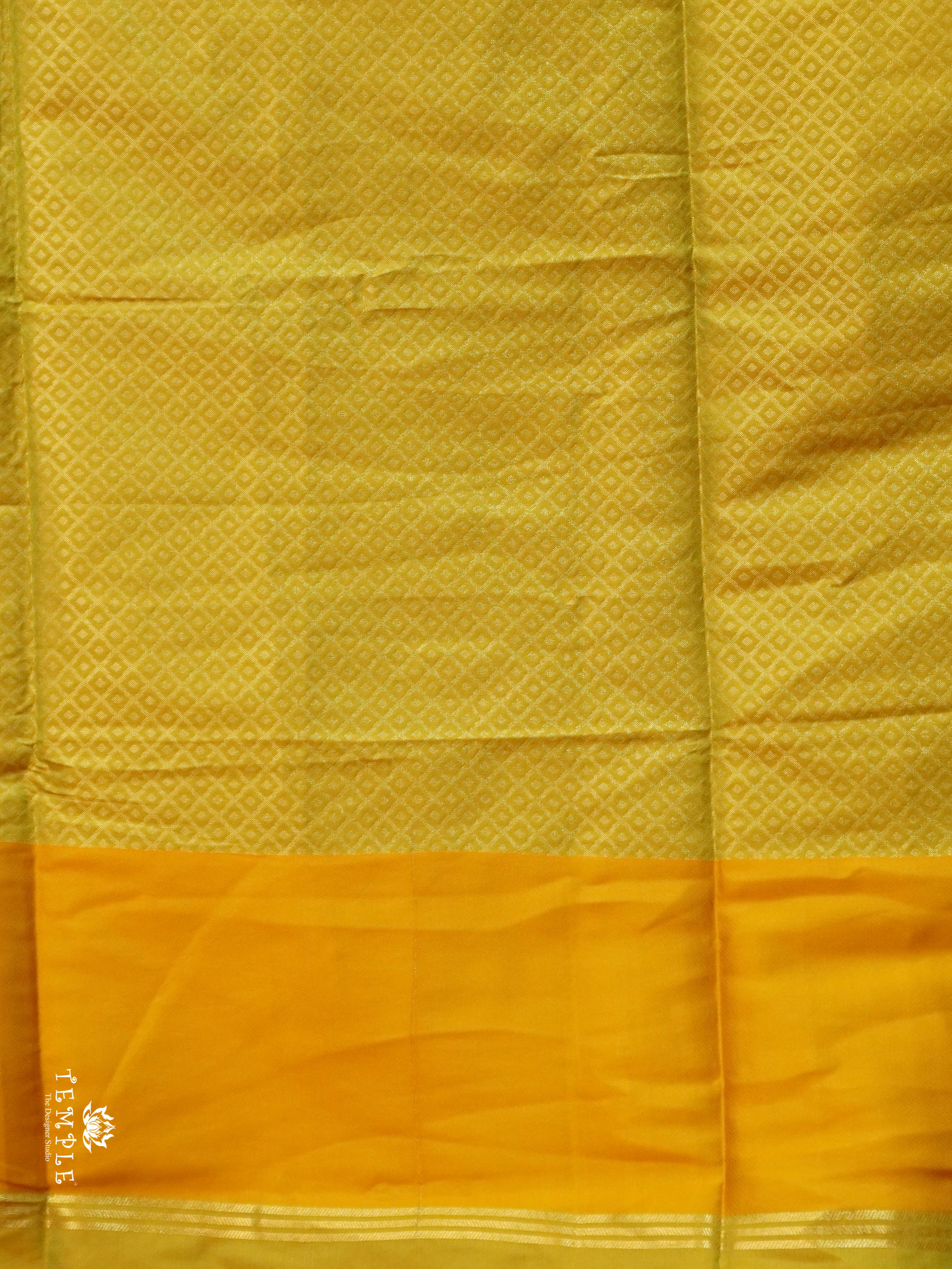 Semi Silk Saree With Kolam Designs | TTDS3081