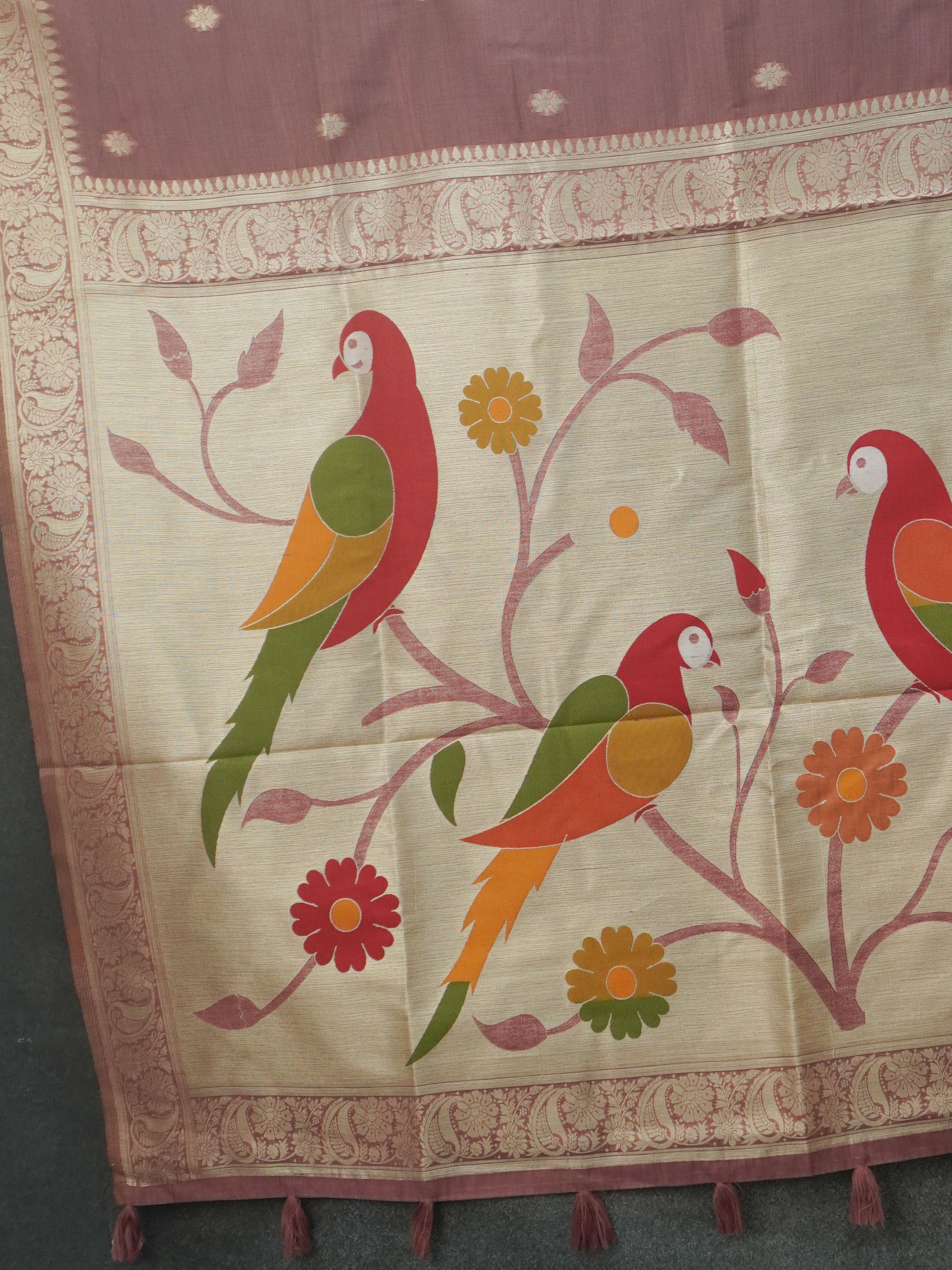 Chanderi Cotton Saree | TTDS3513