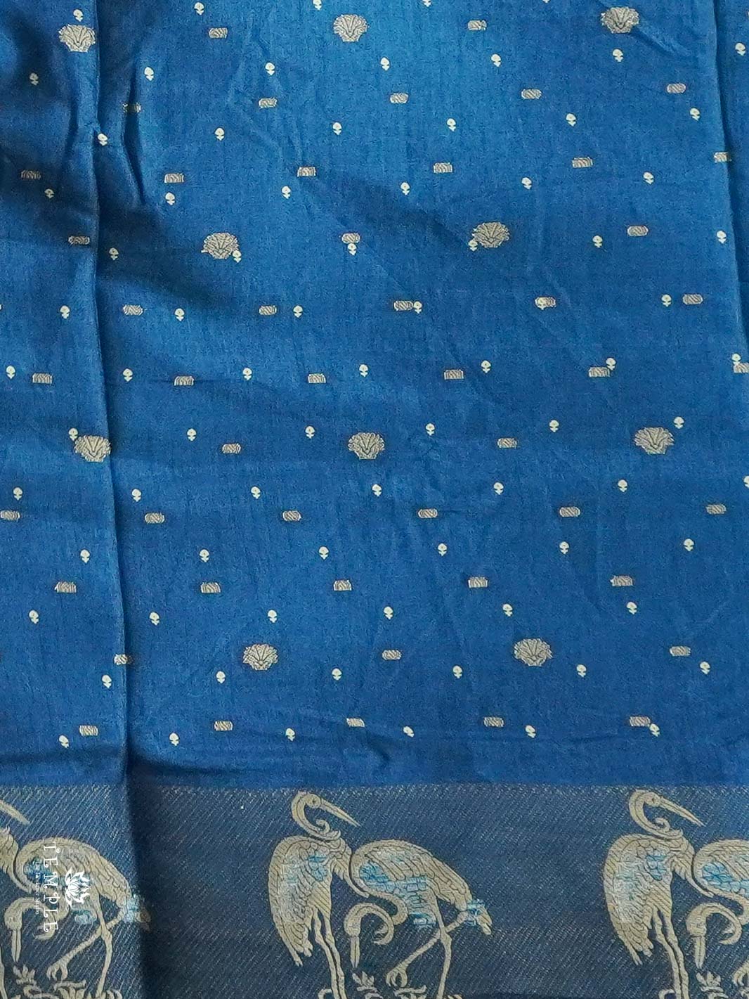 Printed Tussar Saree | TTDS2606