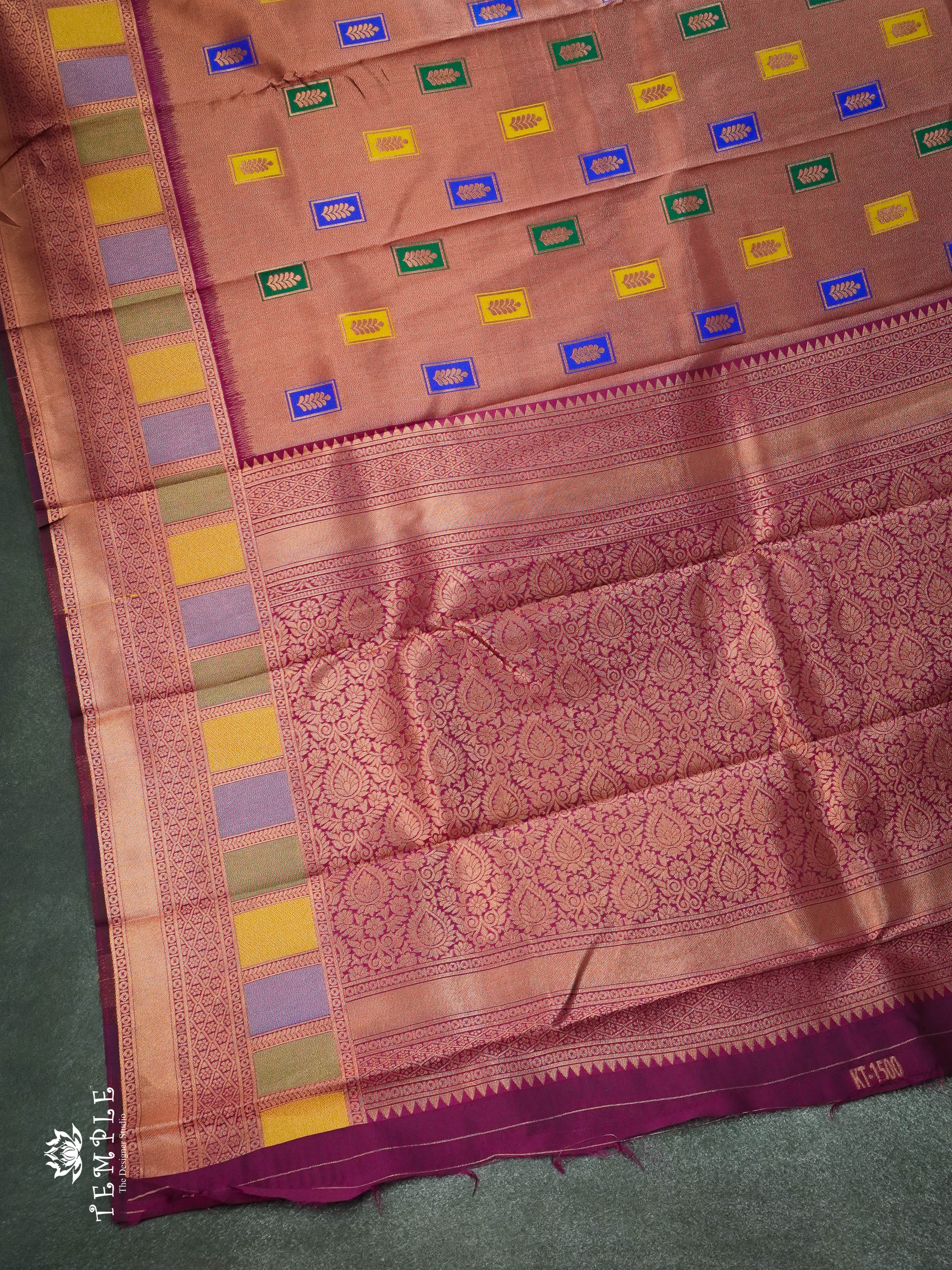 Semi Kanchi Silk Saree | TTDS1194 | Sparkling Deals