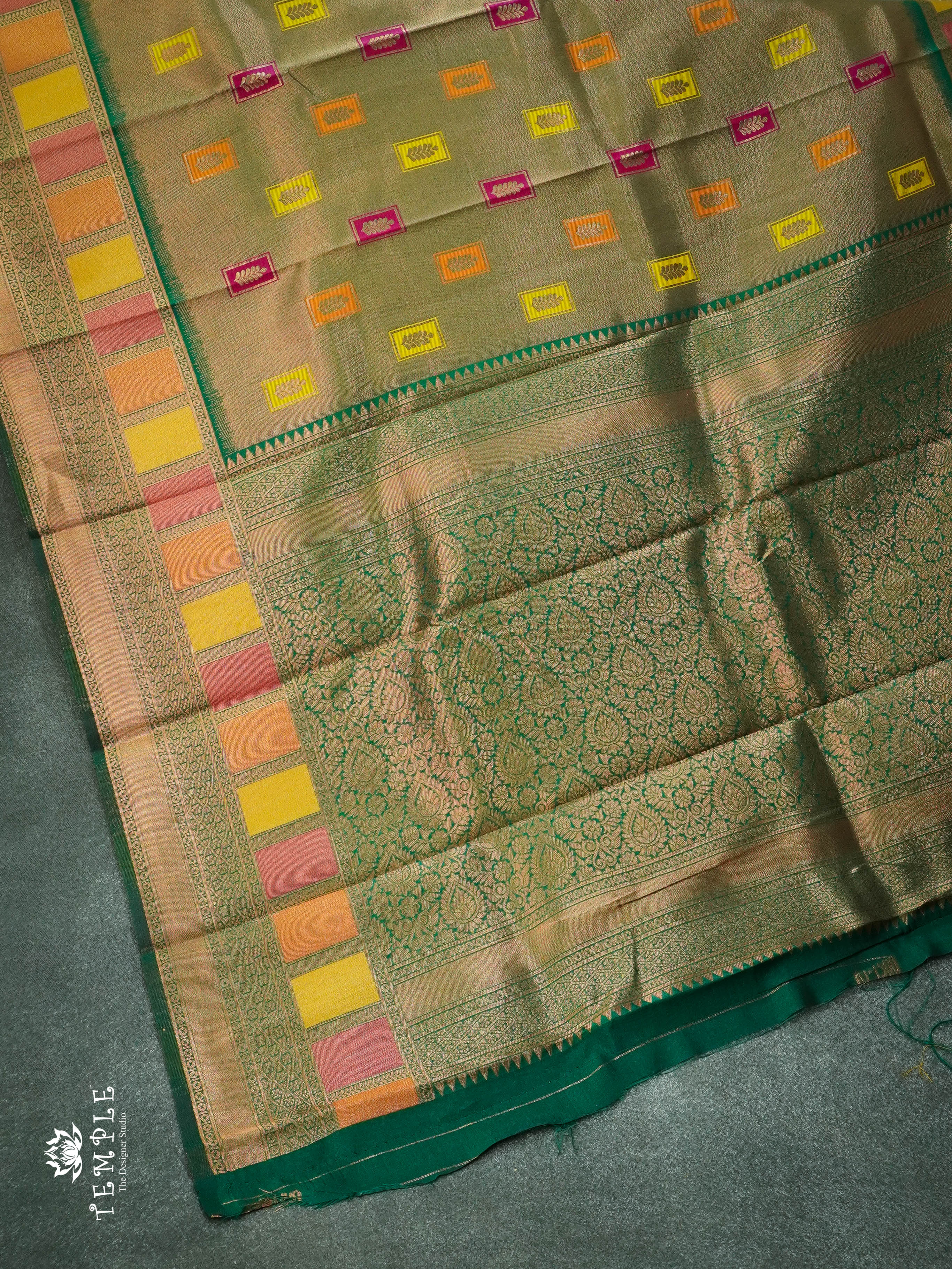 Semi Kanchi Silk Saree | TTDS1194 | Sparkling Deals