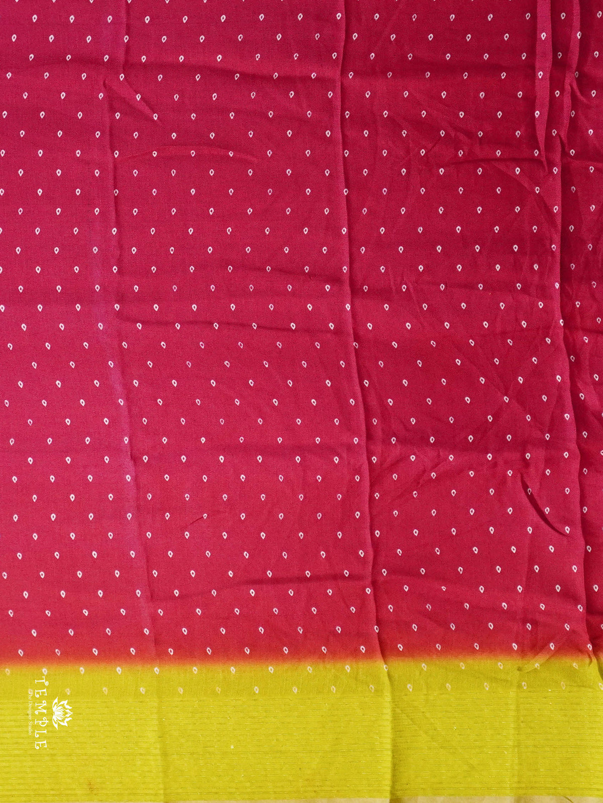 Printed Fancy Saree(Pink) | TTDS3075