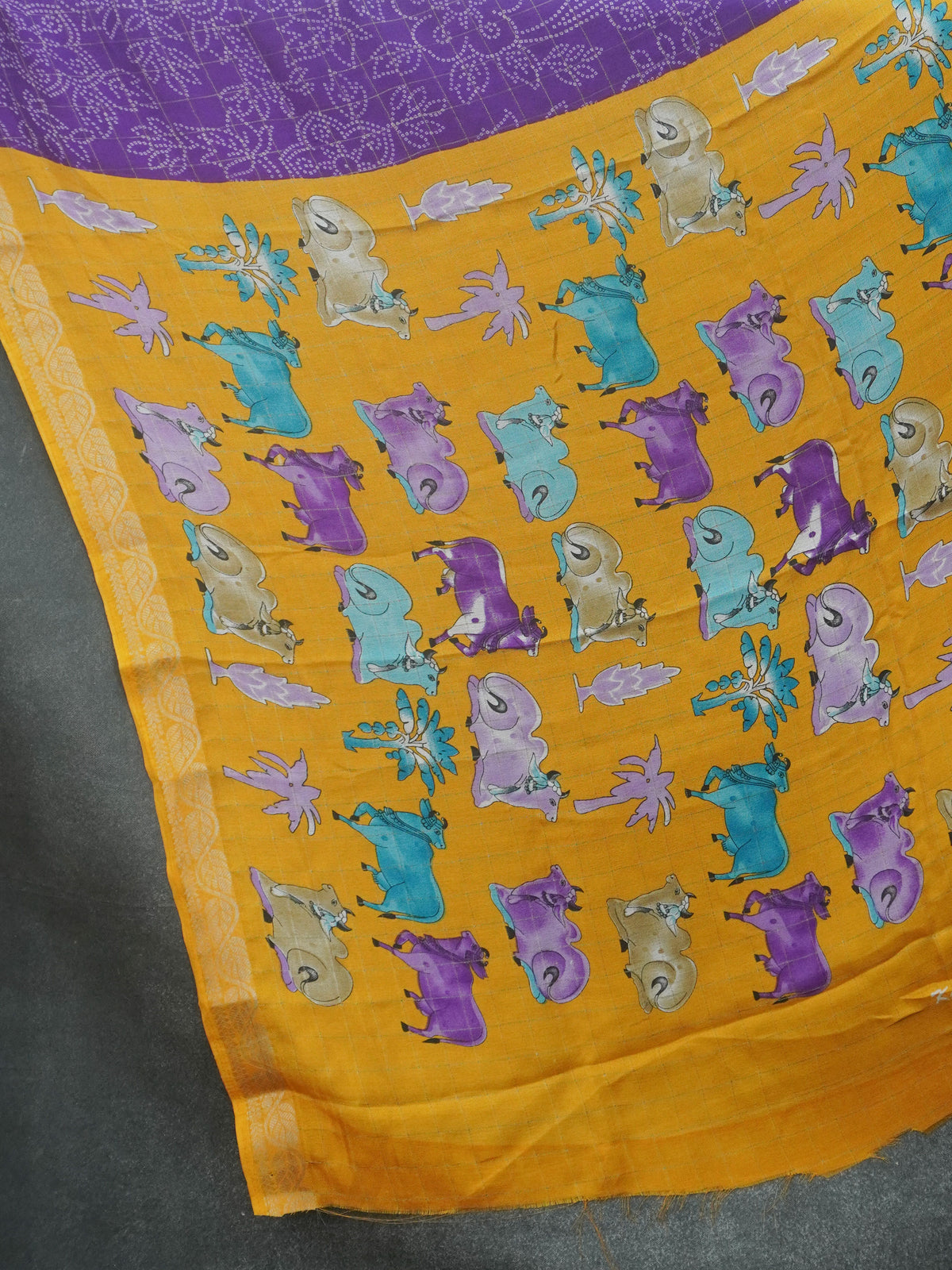 Printed Georgette Saree | TTDS3532