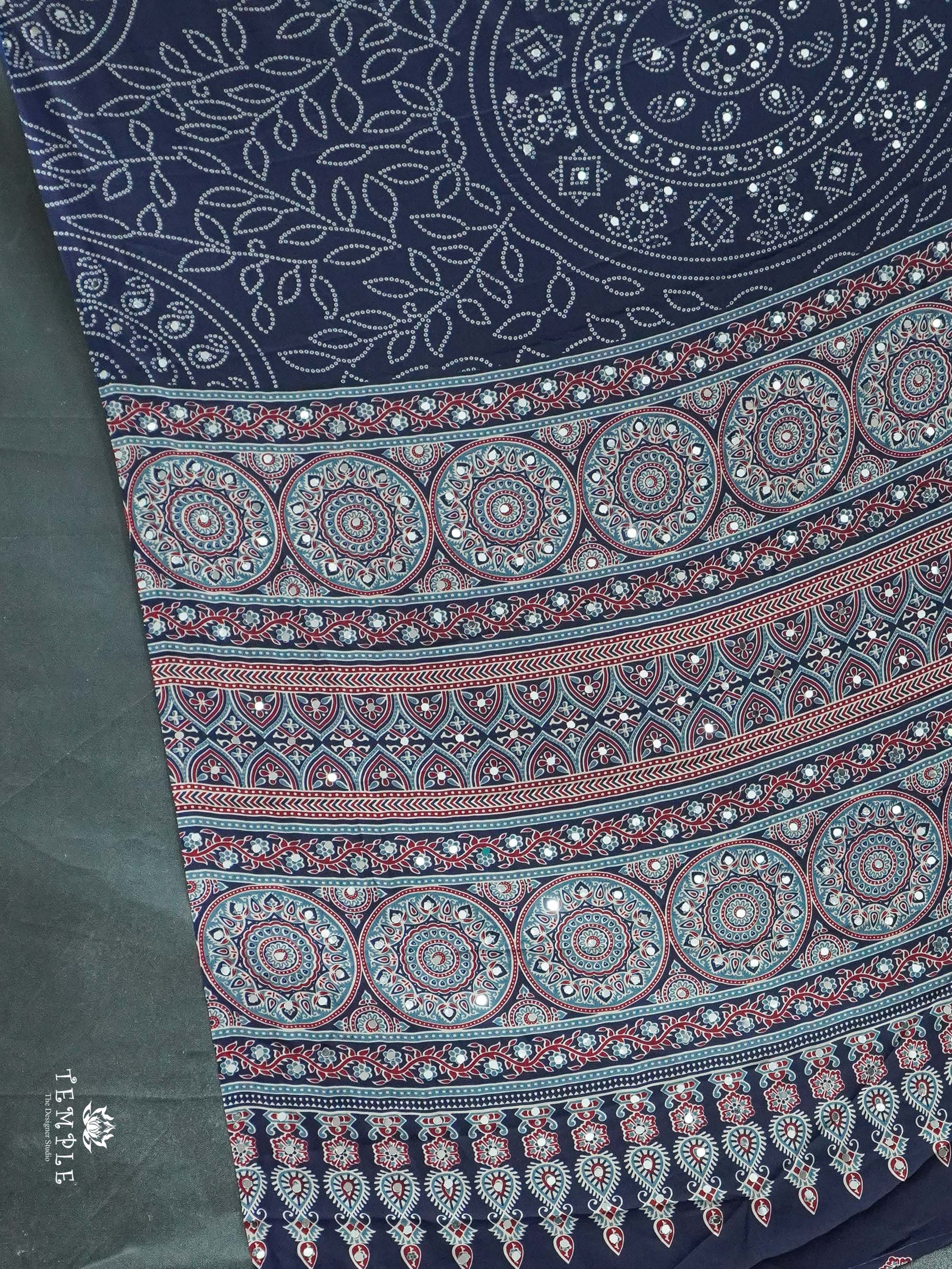 Bandhini Printed Saree | TTDS2599