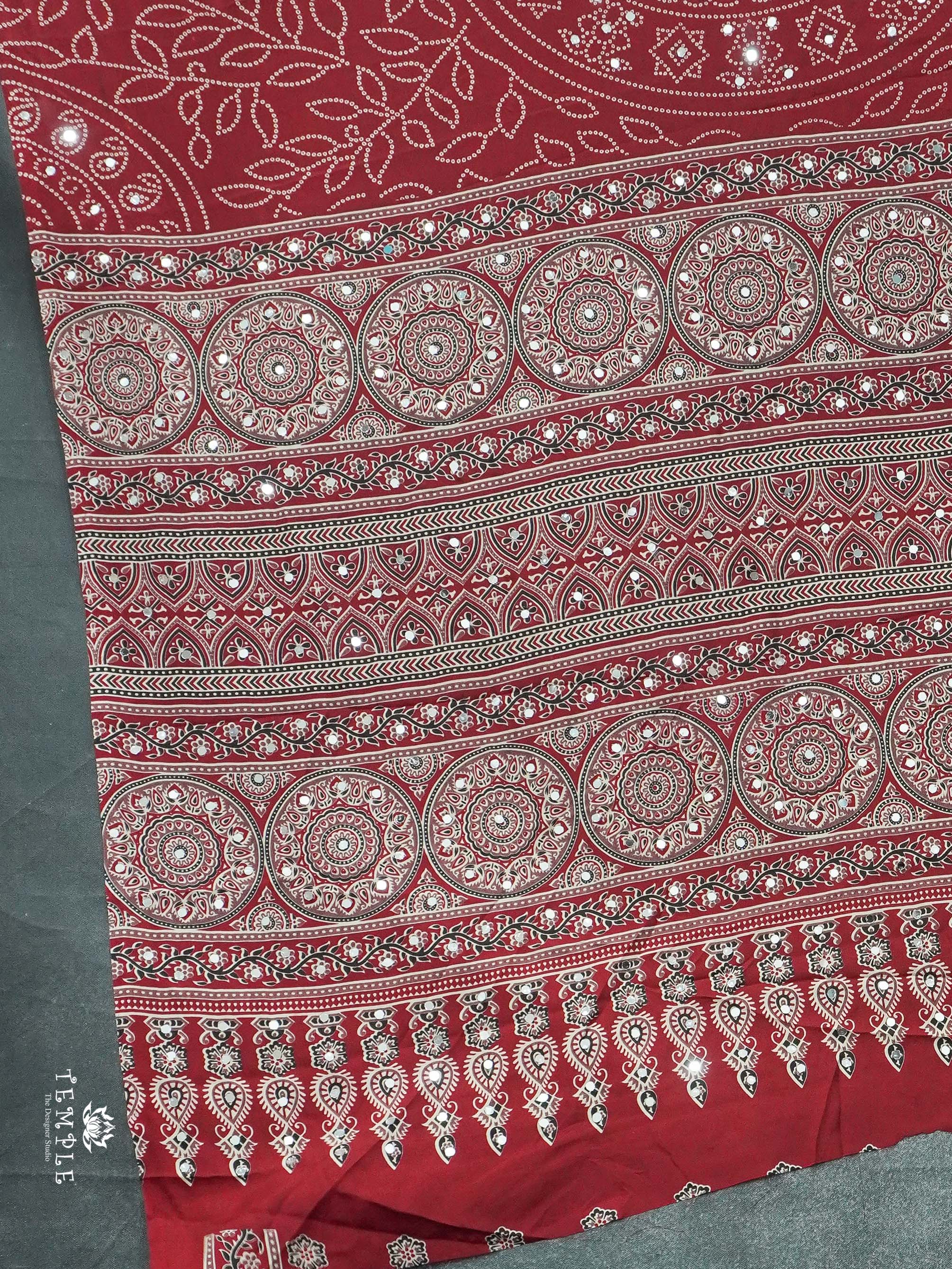 Bandhini Printed Saree | TTDS2599