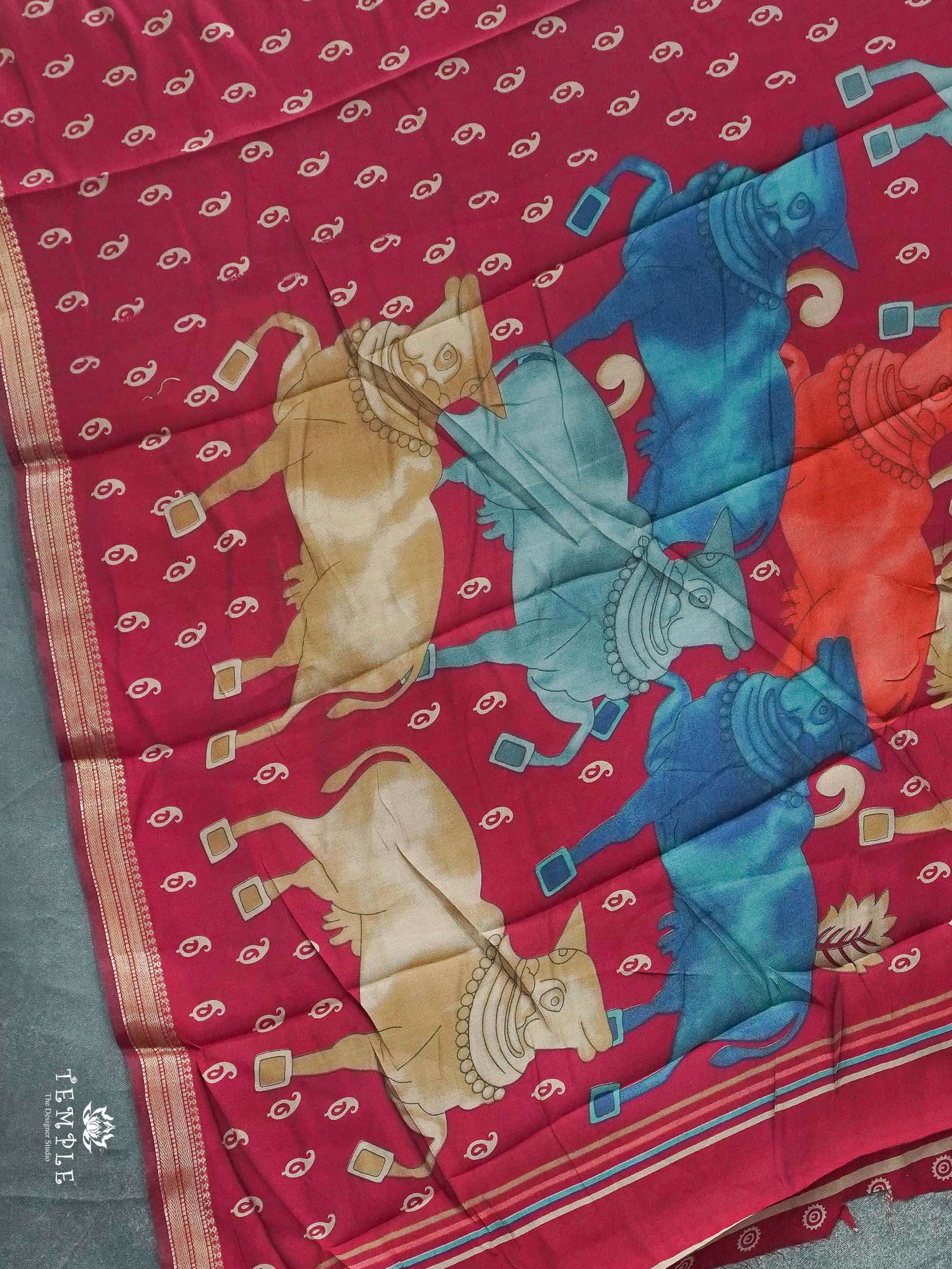 Mangalagiri Cotton Saree | TTDS2598