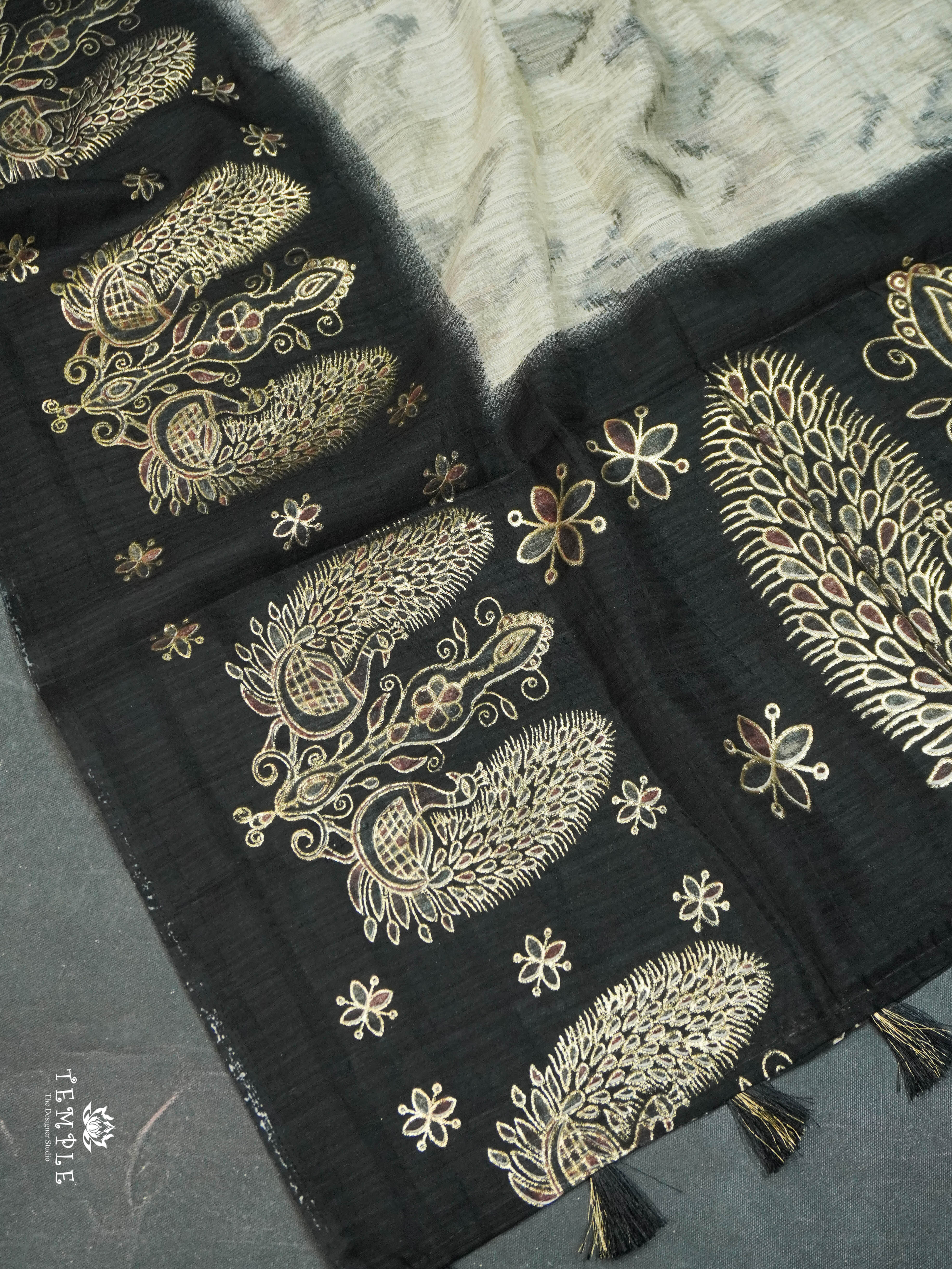 Bamboo Silk Saree | TTDS1634