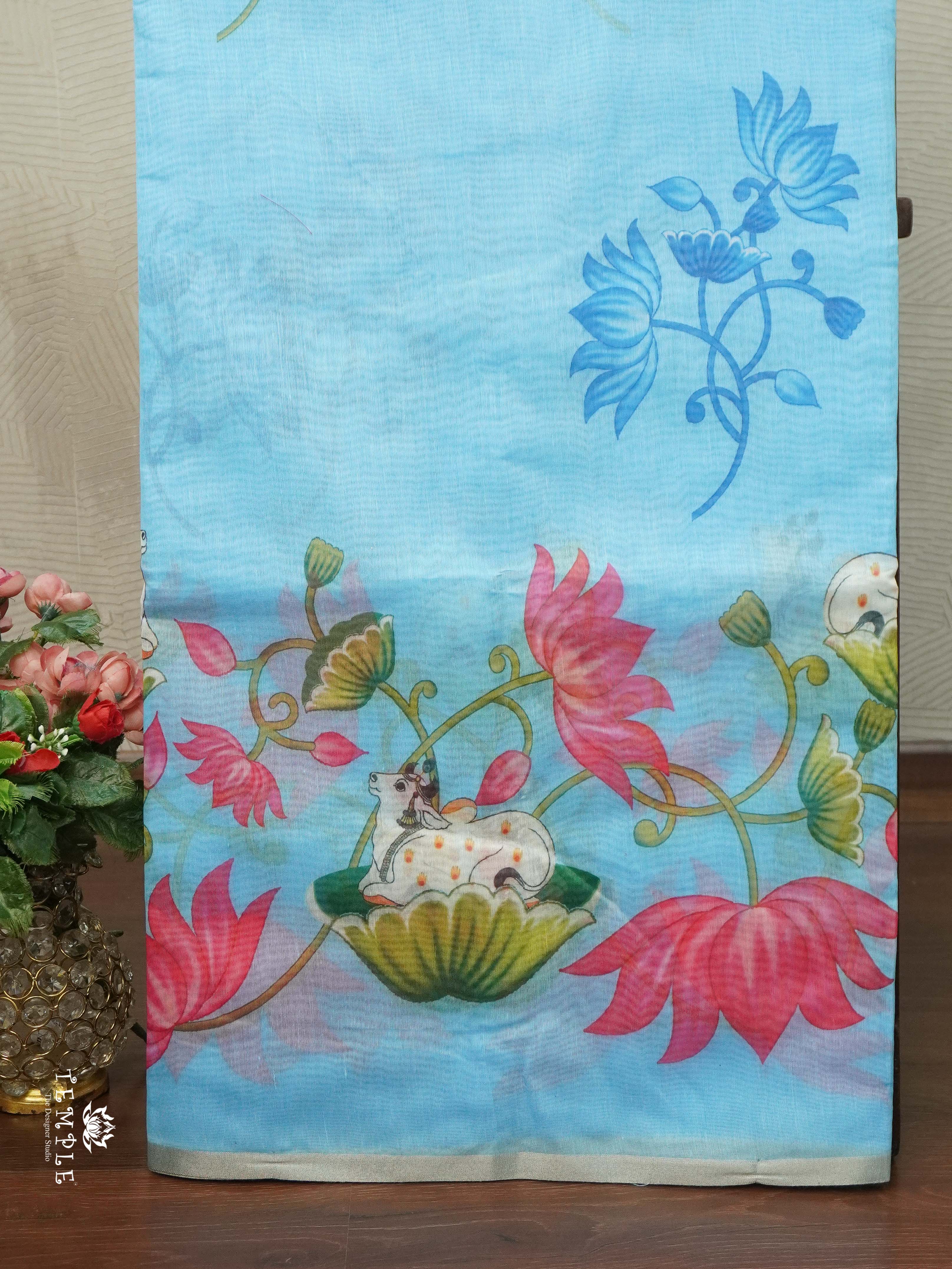 Chanderi Cotton Saree | TTDS2594