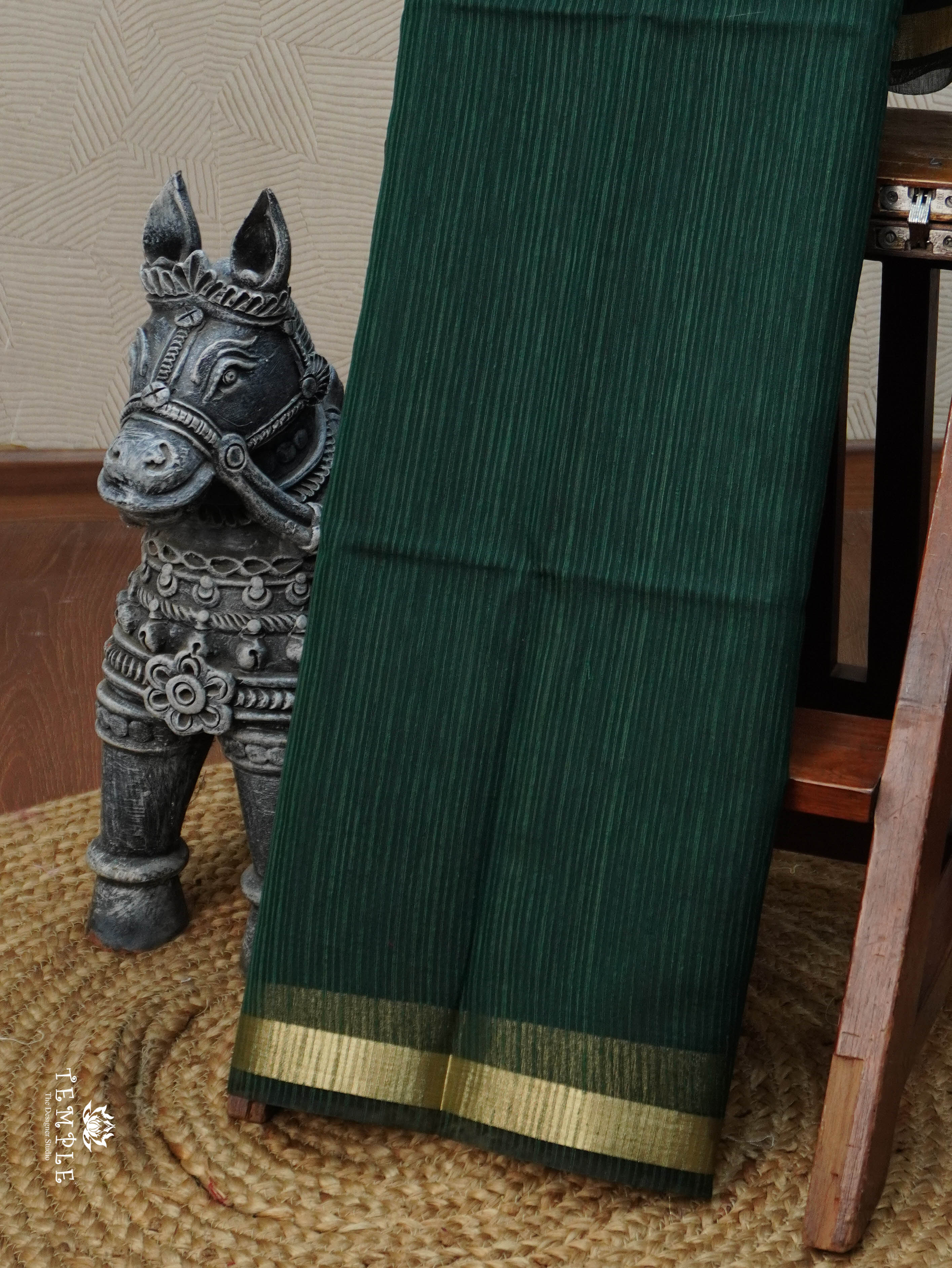 Linen Silk Saree | TTDS3087