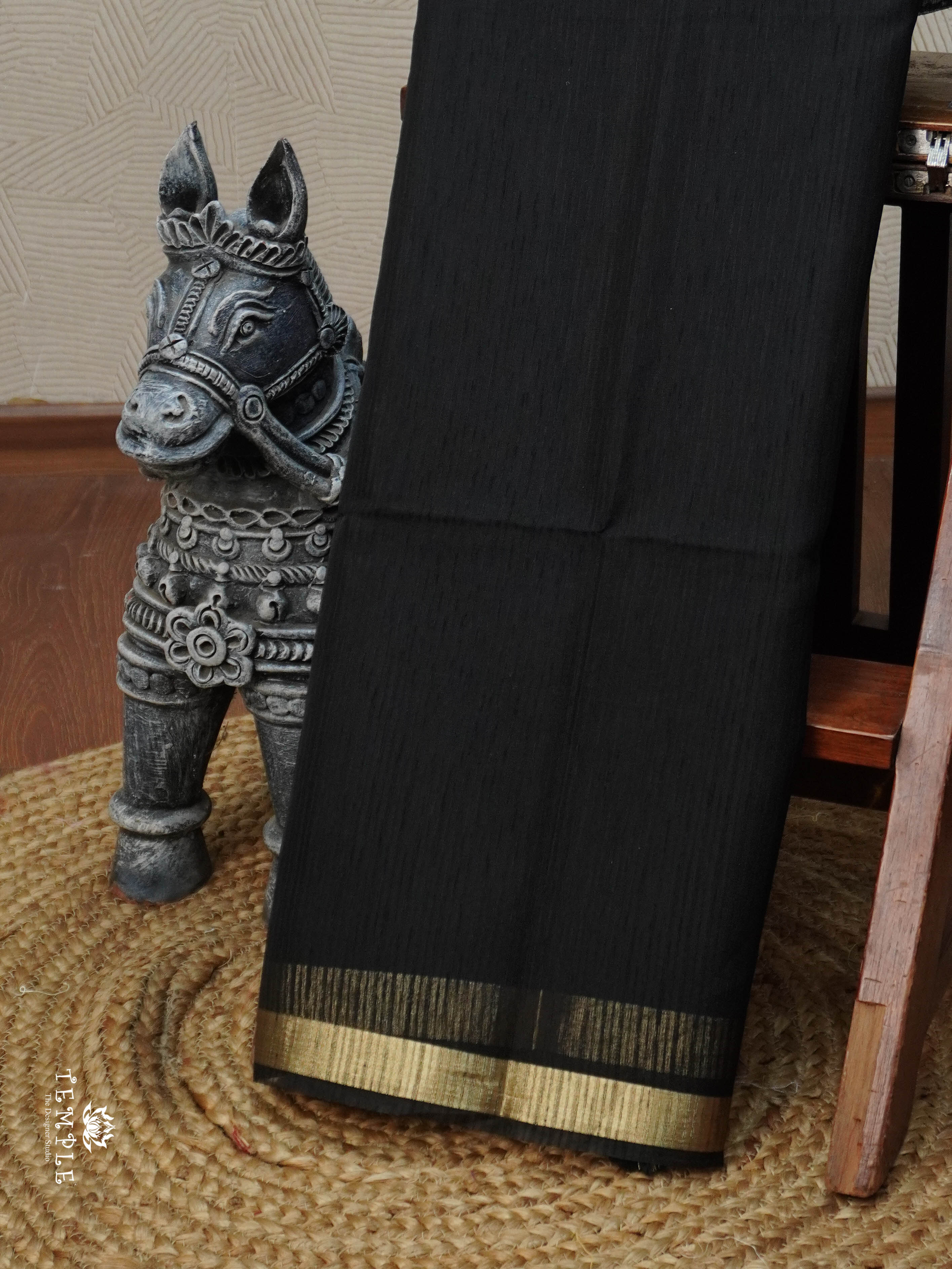 Linen Silk Saree | TTDS3087