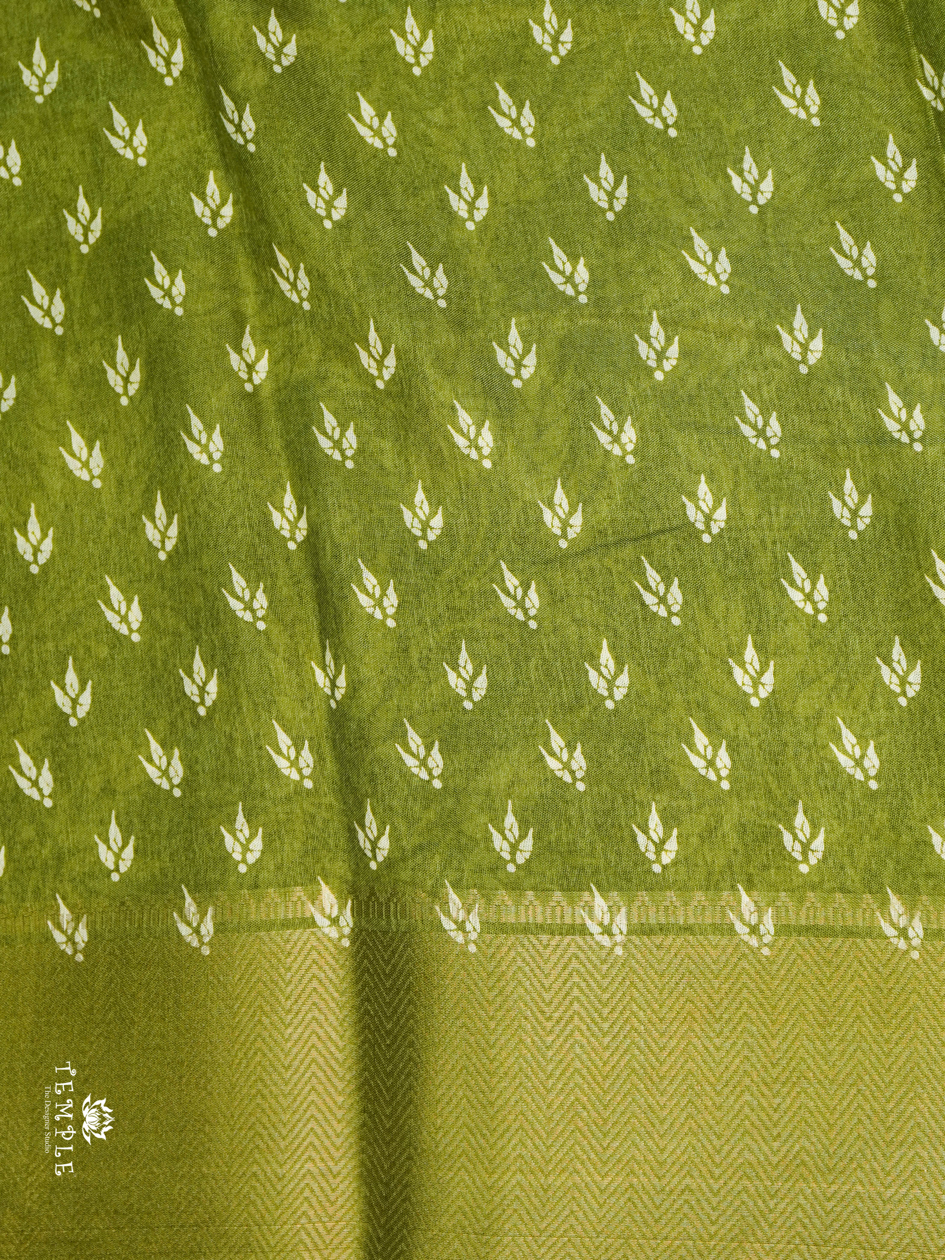 Dola Saree With Leaf Prints | TTDS1627