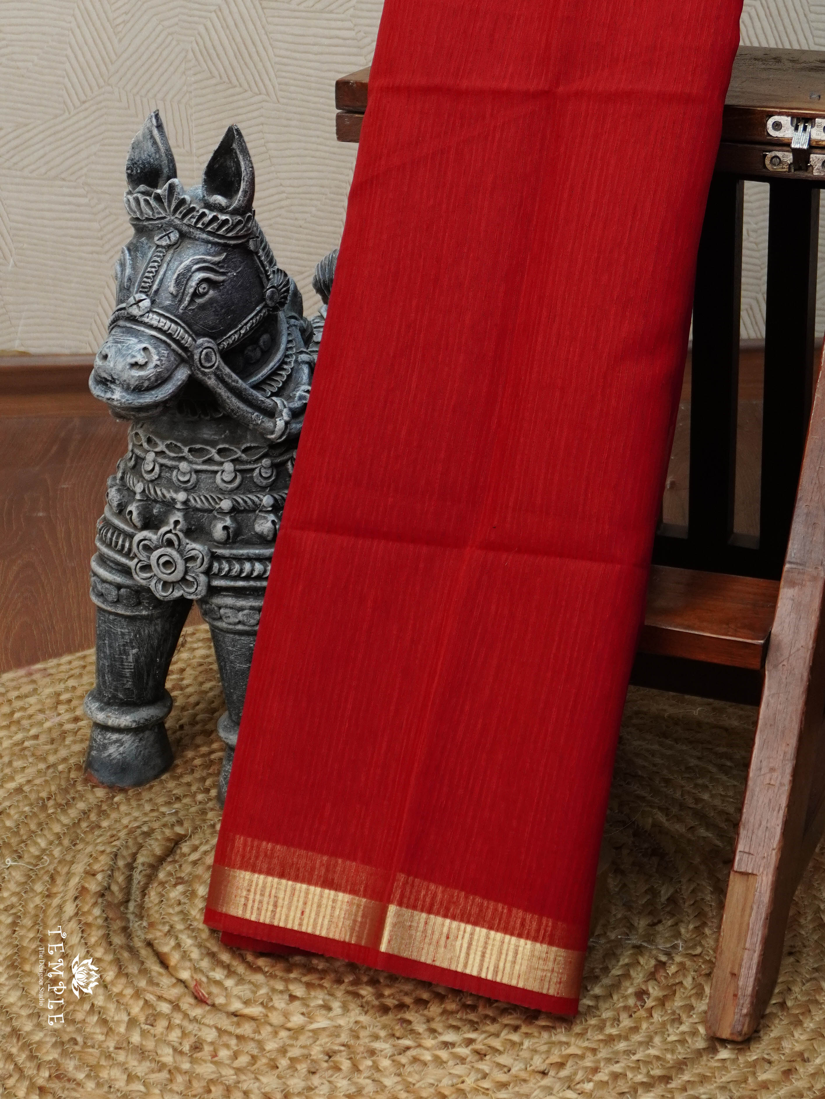 Linen Silk Saree | TTDS3087