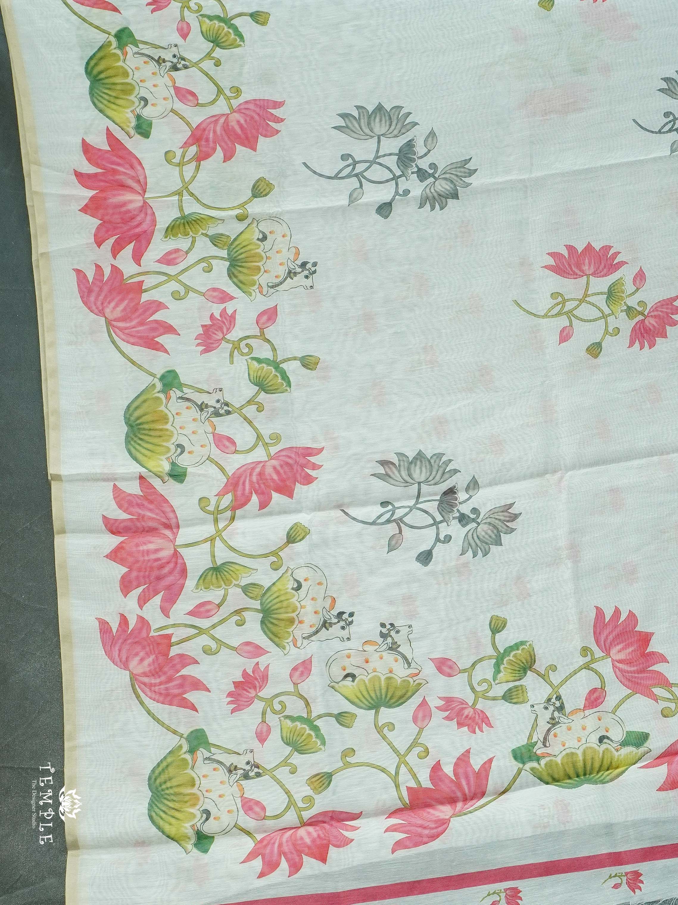 Chanderi Cotton Saree | TTDS2594