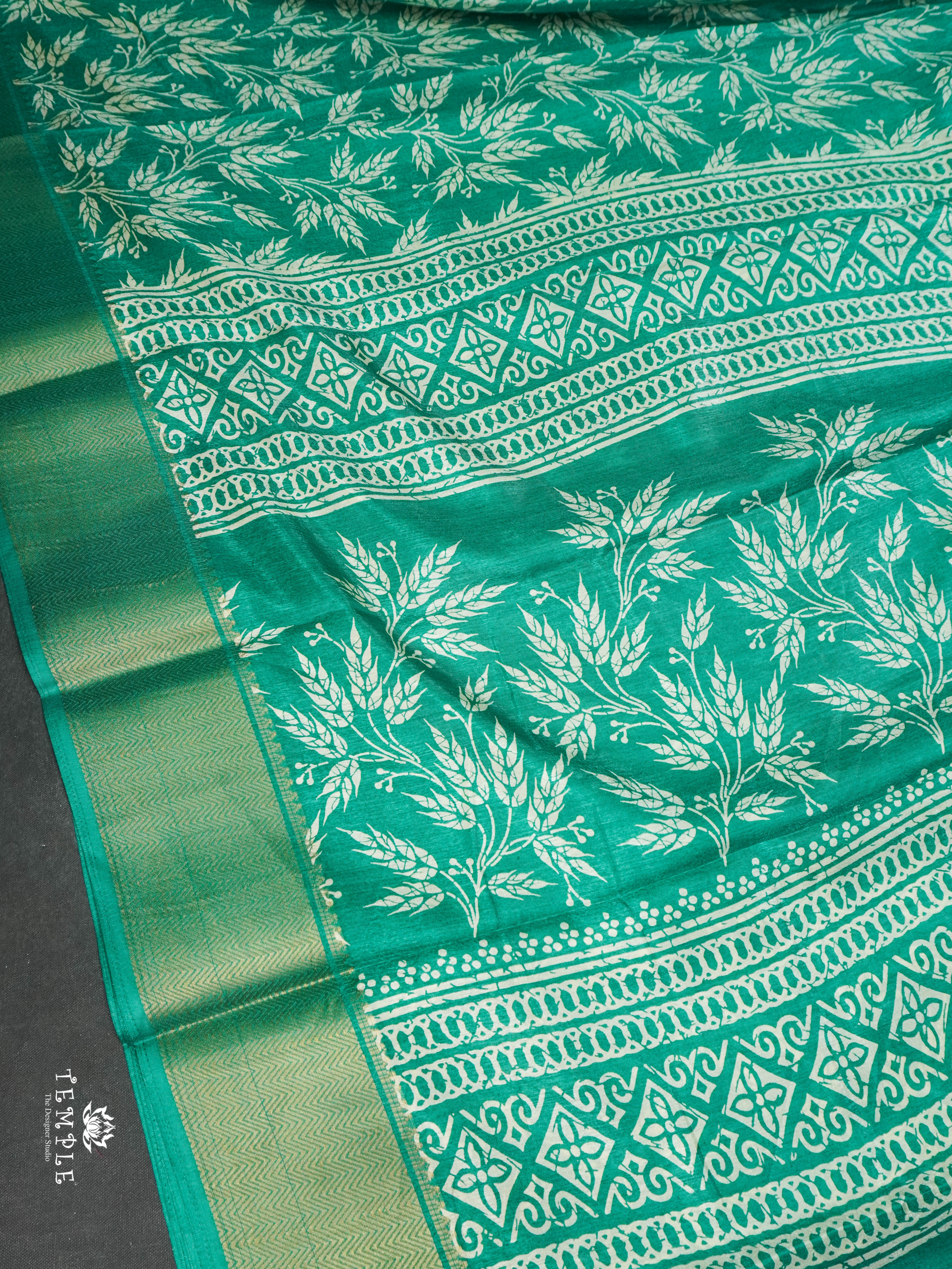 Dola Saree With Leaf Prints | TTDS1627