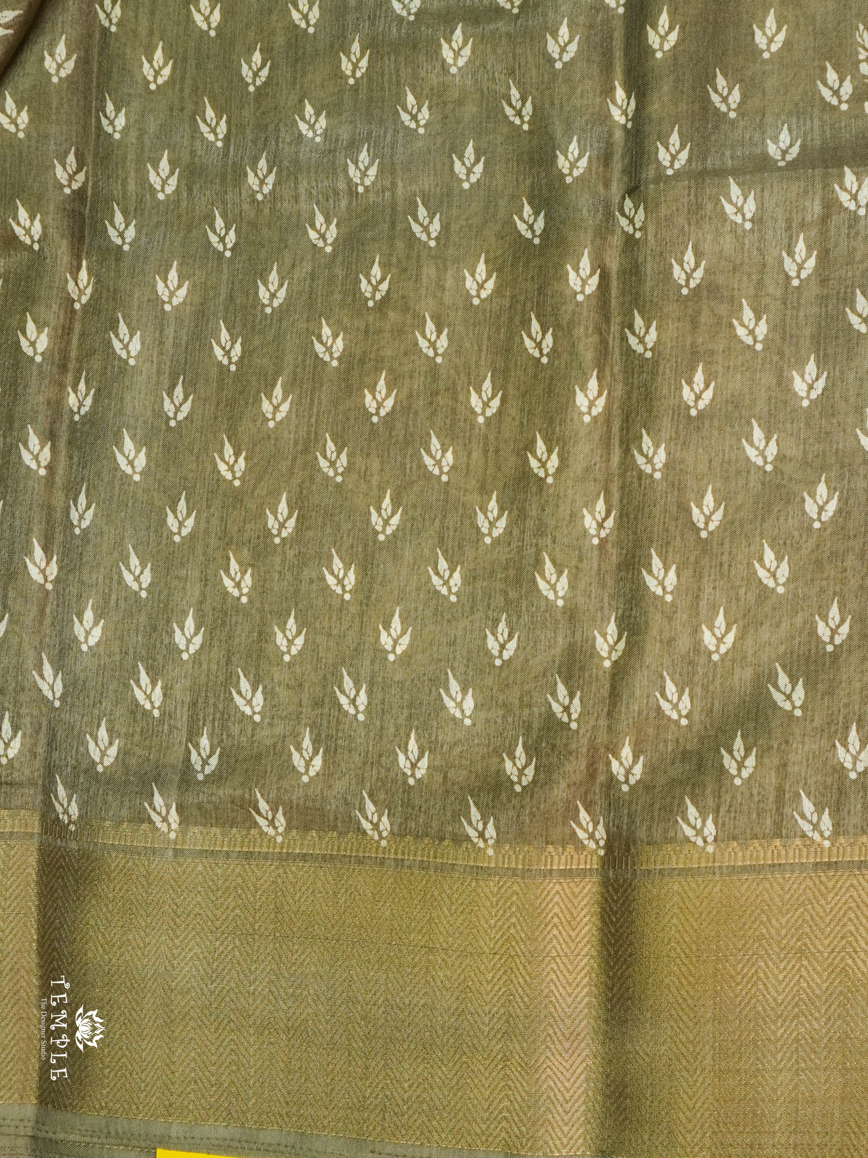 Dola Saree With Leaf Prints | TTDS1627