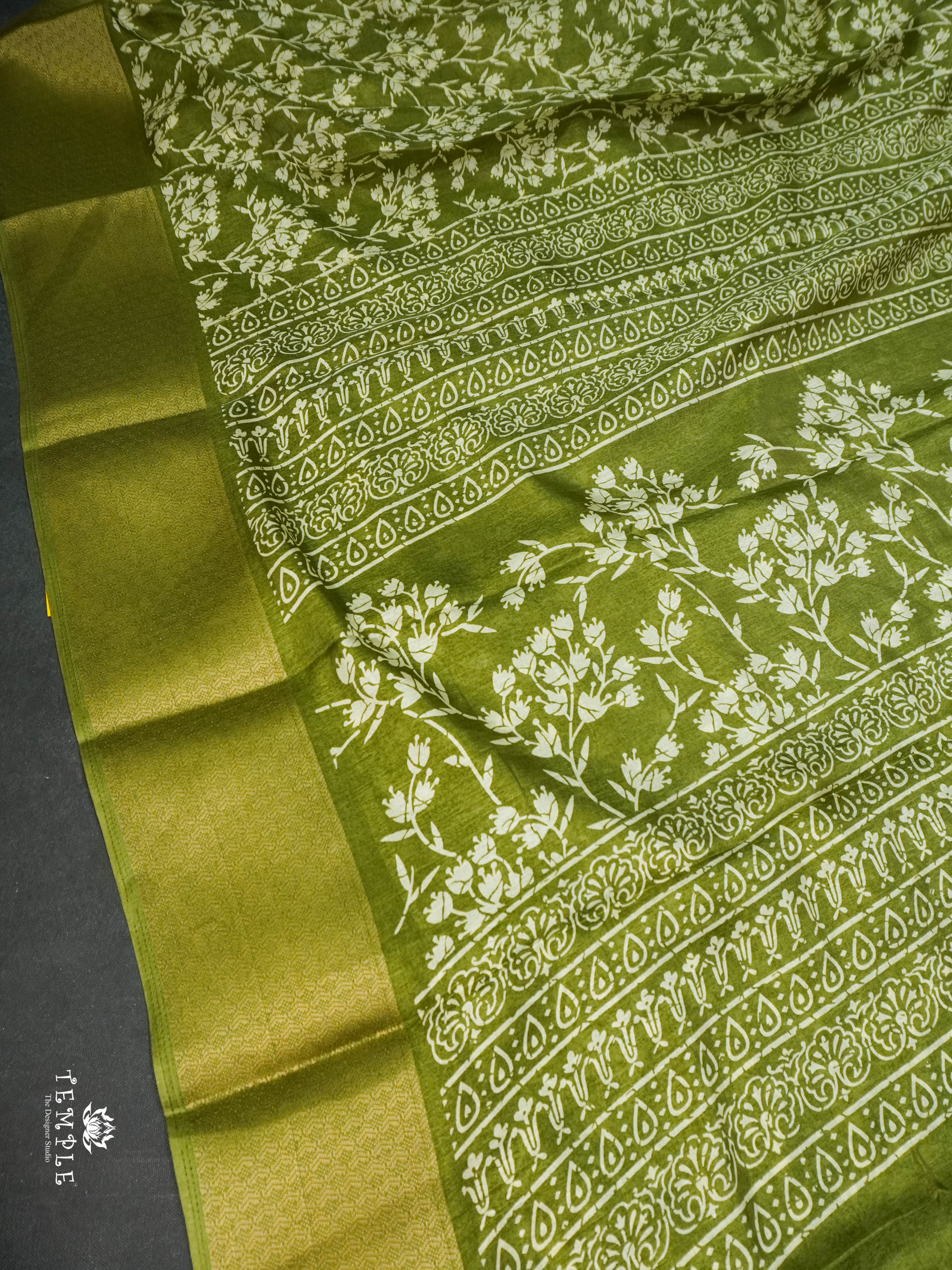 Dola Saree With Floral Prints | TTDS1626