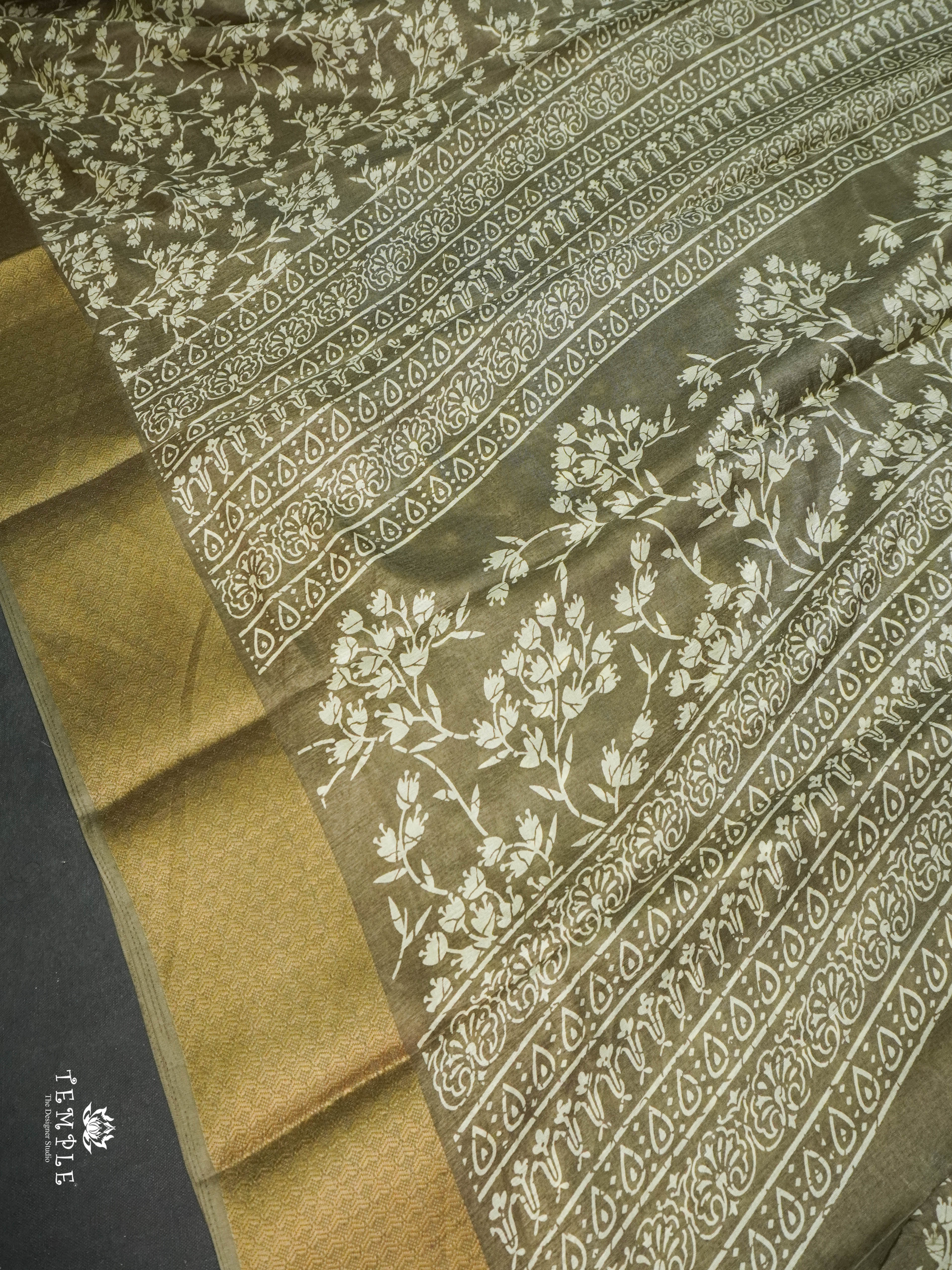 Dola Saree With Floral Prints | TTDS1626