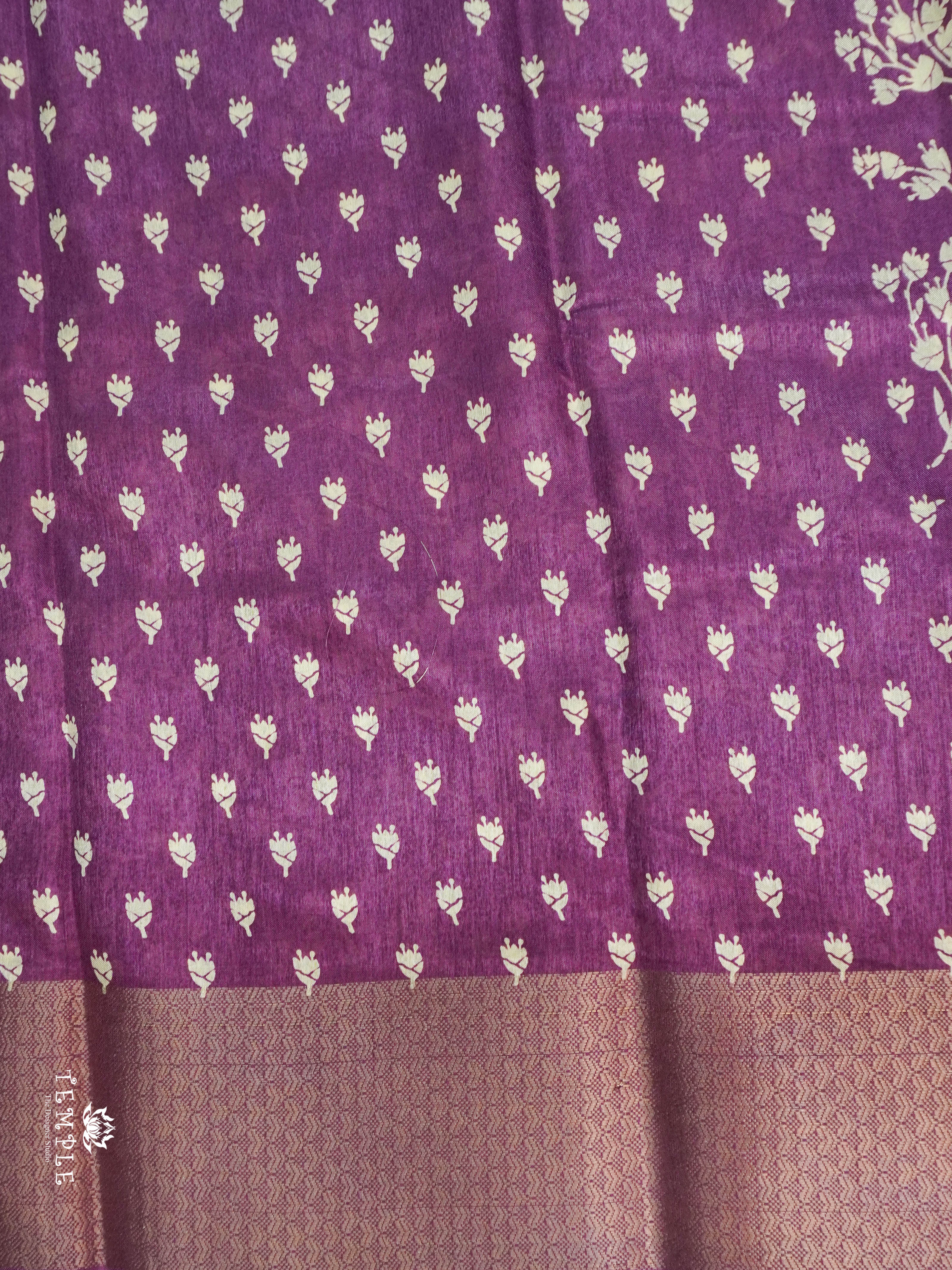 Dola Saree With Floral Prints | TTDS1626