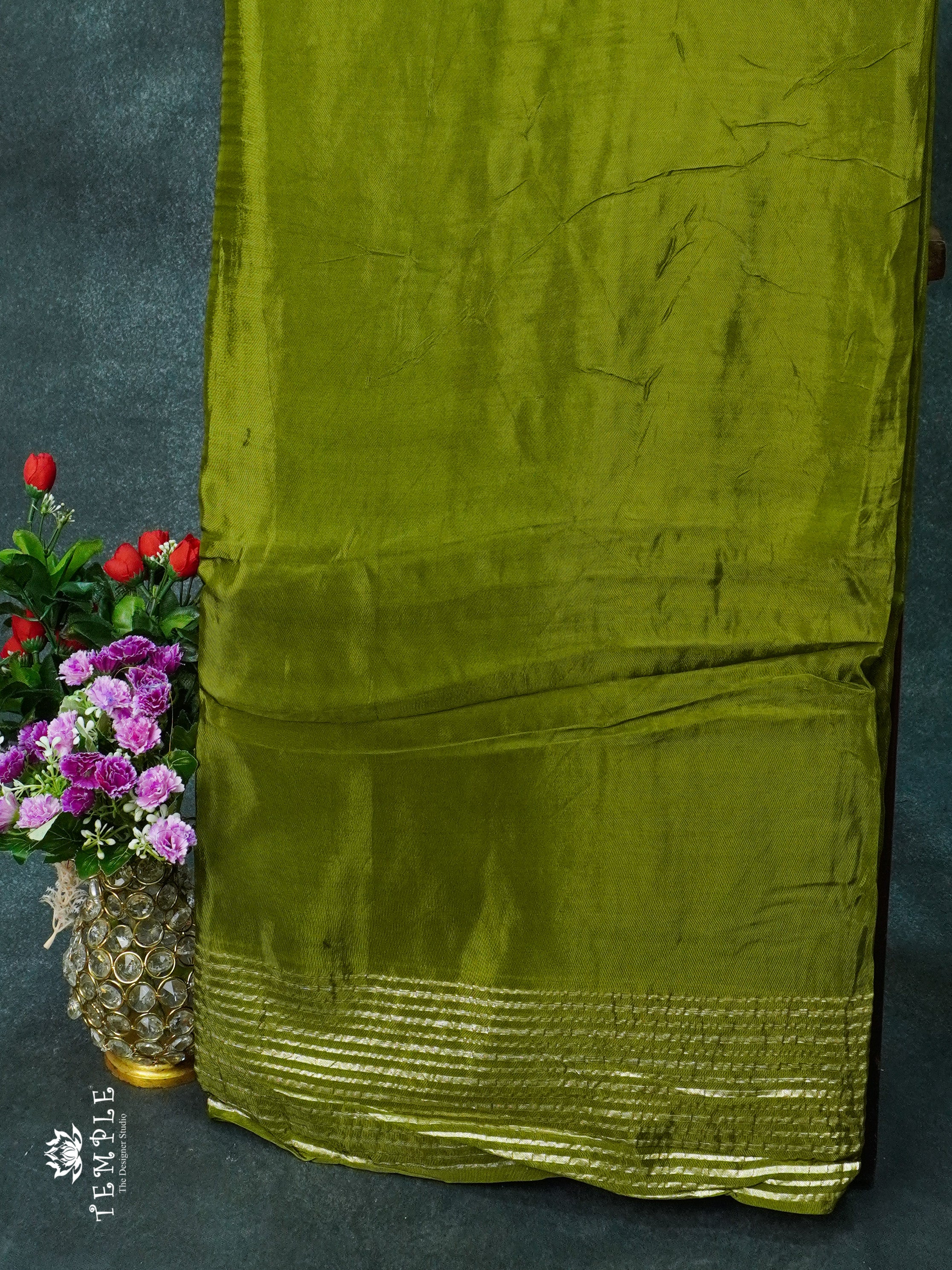 Designer Saree With Brocade Blouse | TTDS1219 | Sparkling Deals