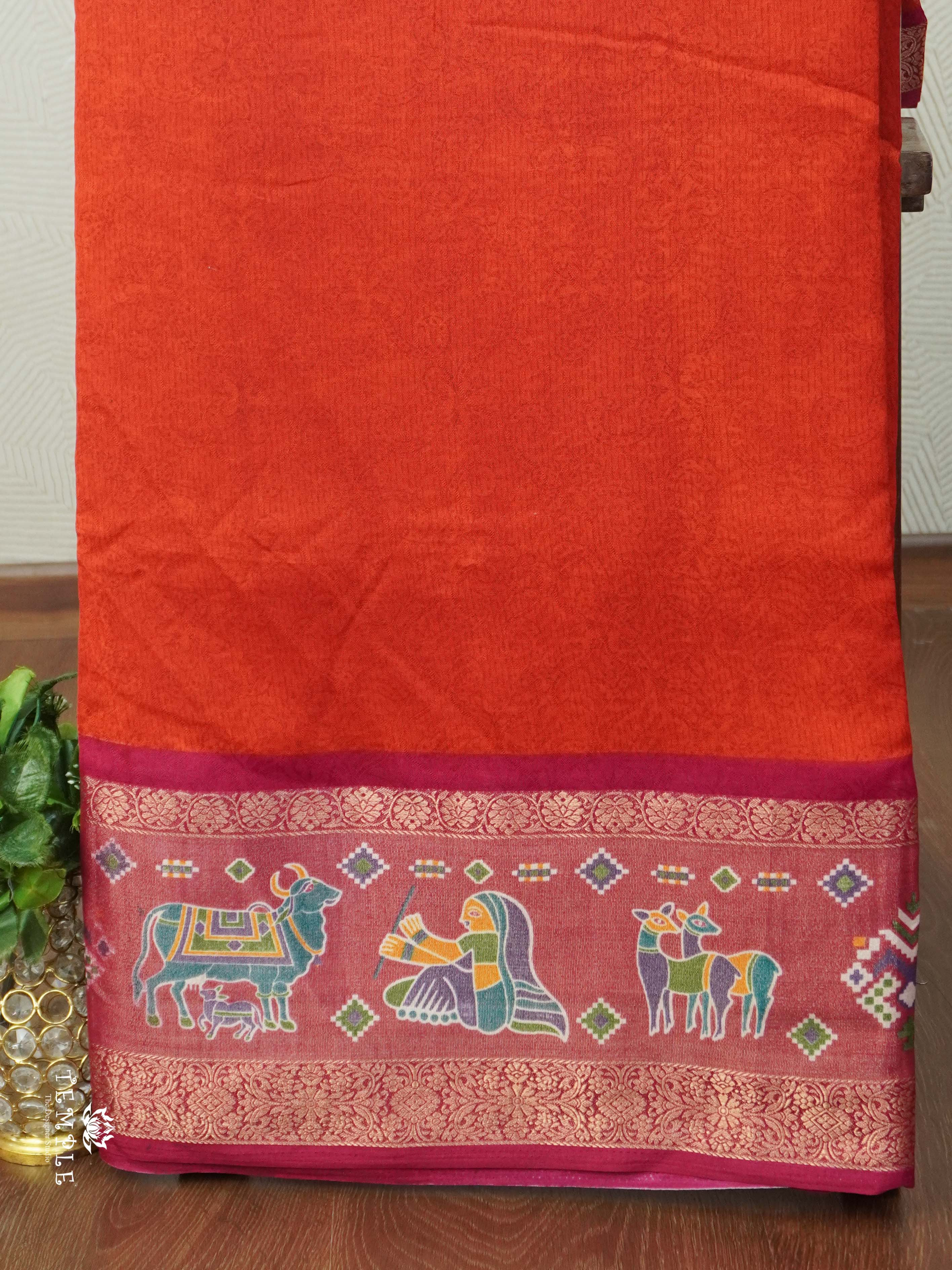 Fancy Georgette Saree | TTDS2605