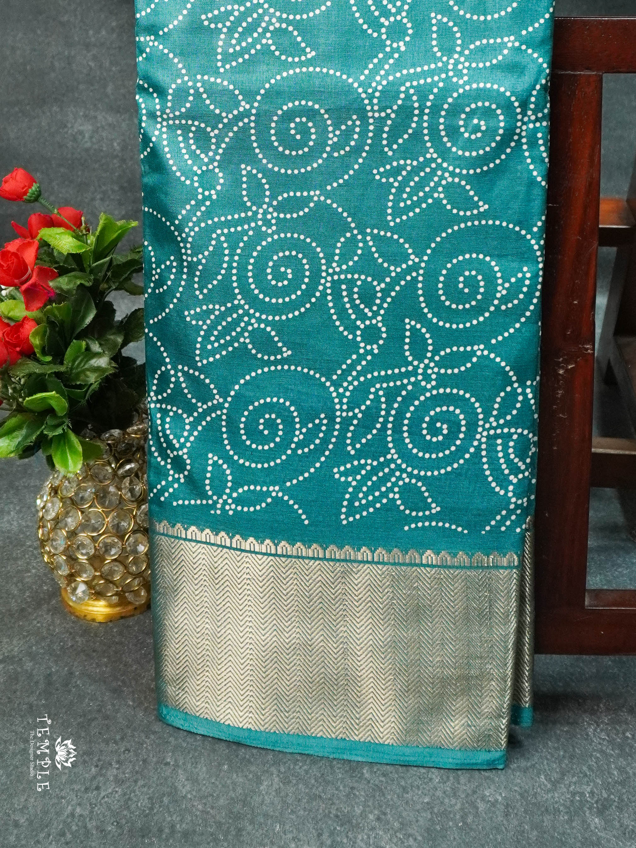 Printed Dola Saree | TTDS1632