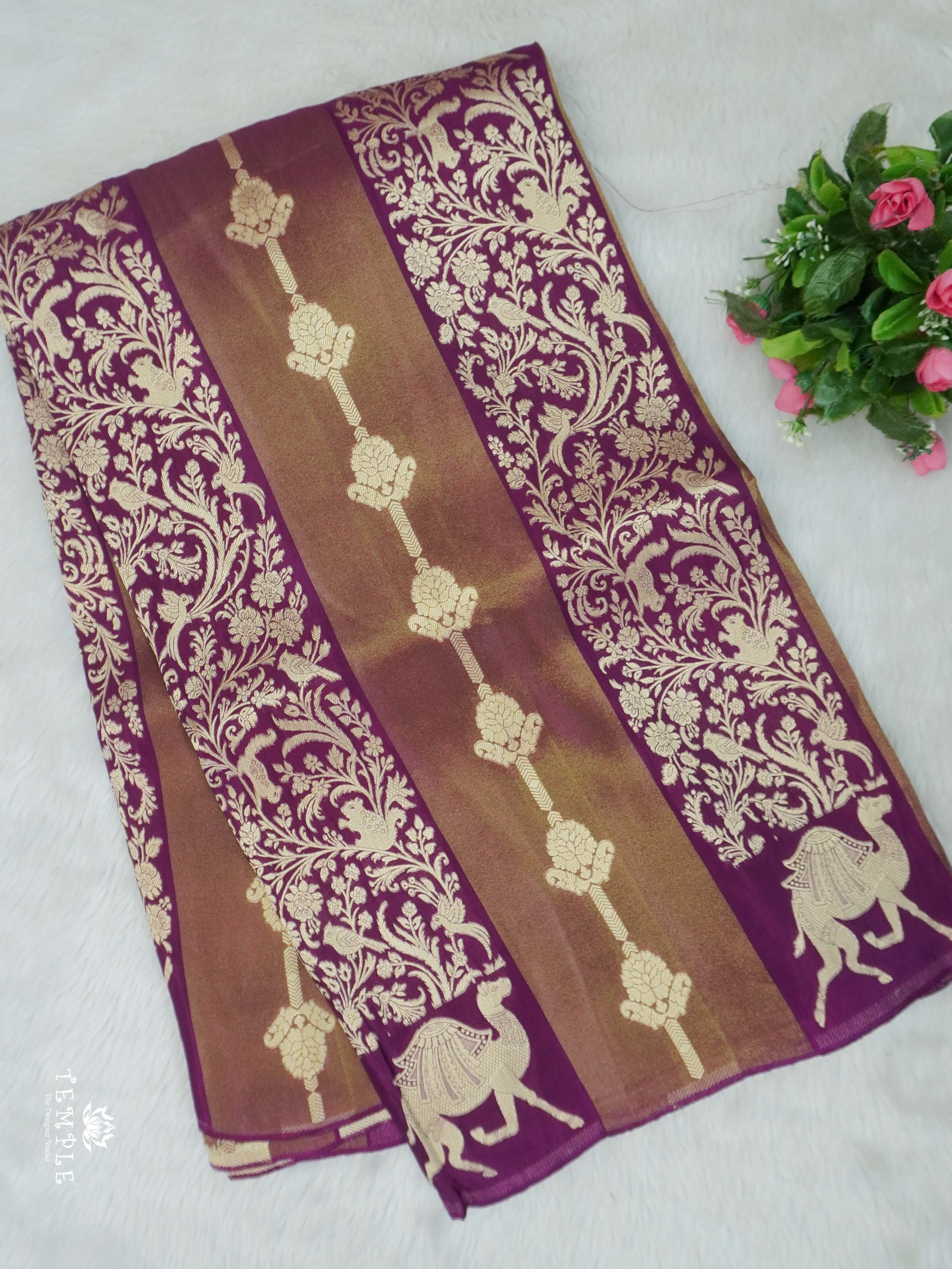 Russian Silk Saree | TTDS2602