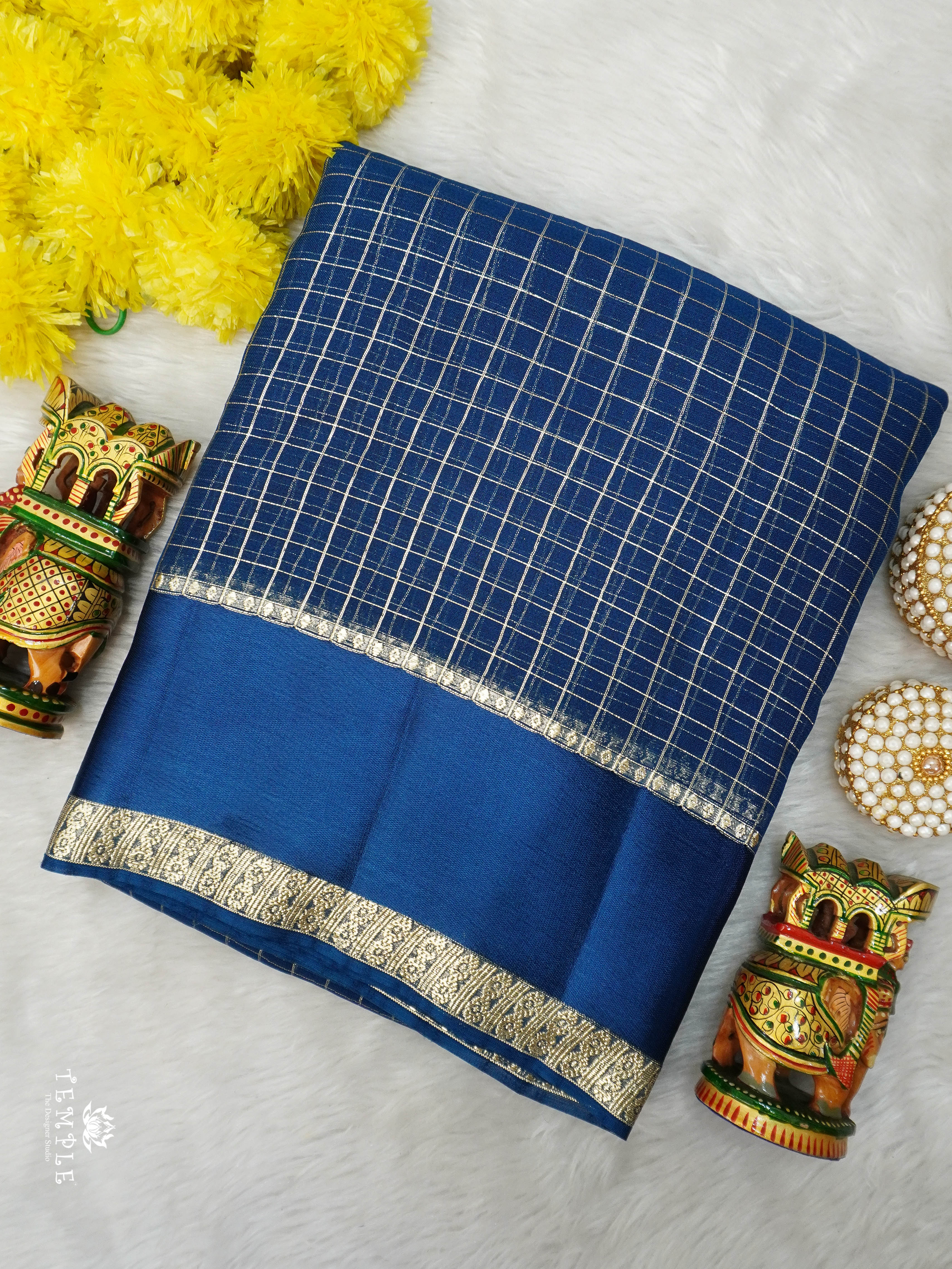 Viscose Georgetee Saree | TTDS3088