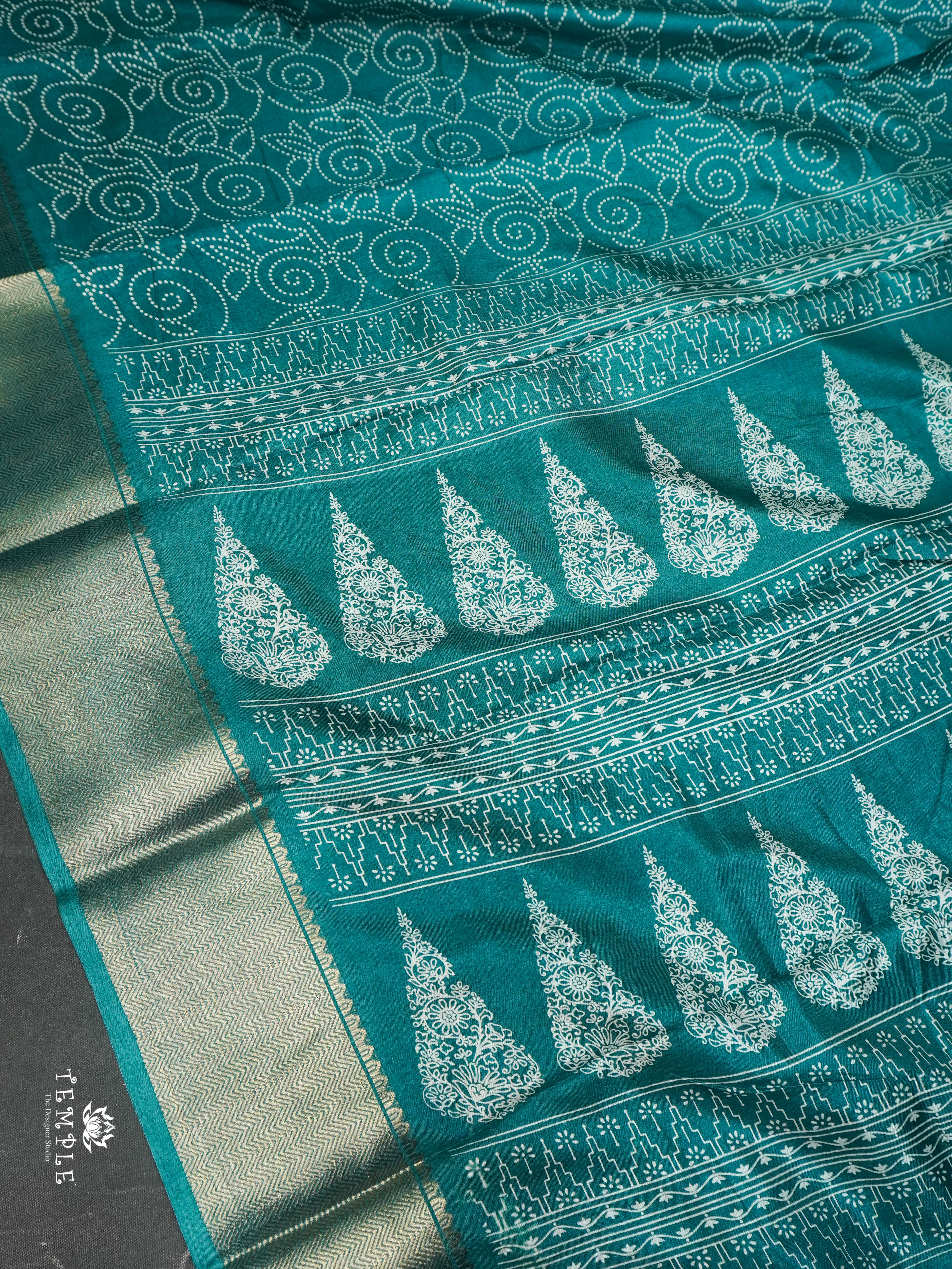 Printed Dola Saree | TTDS1632