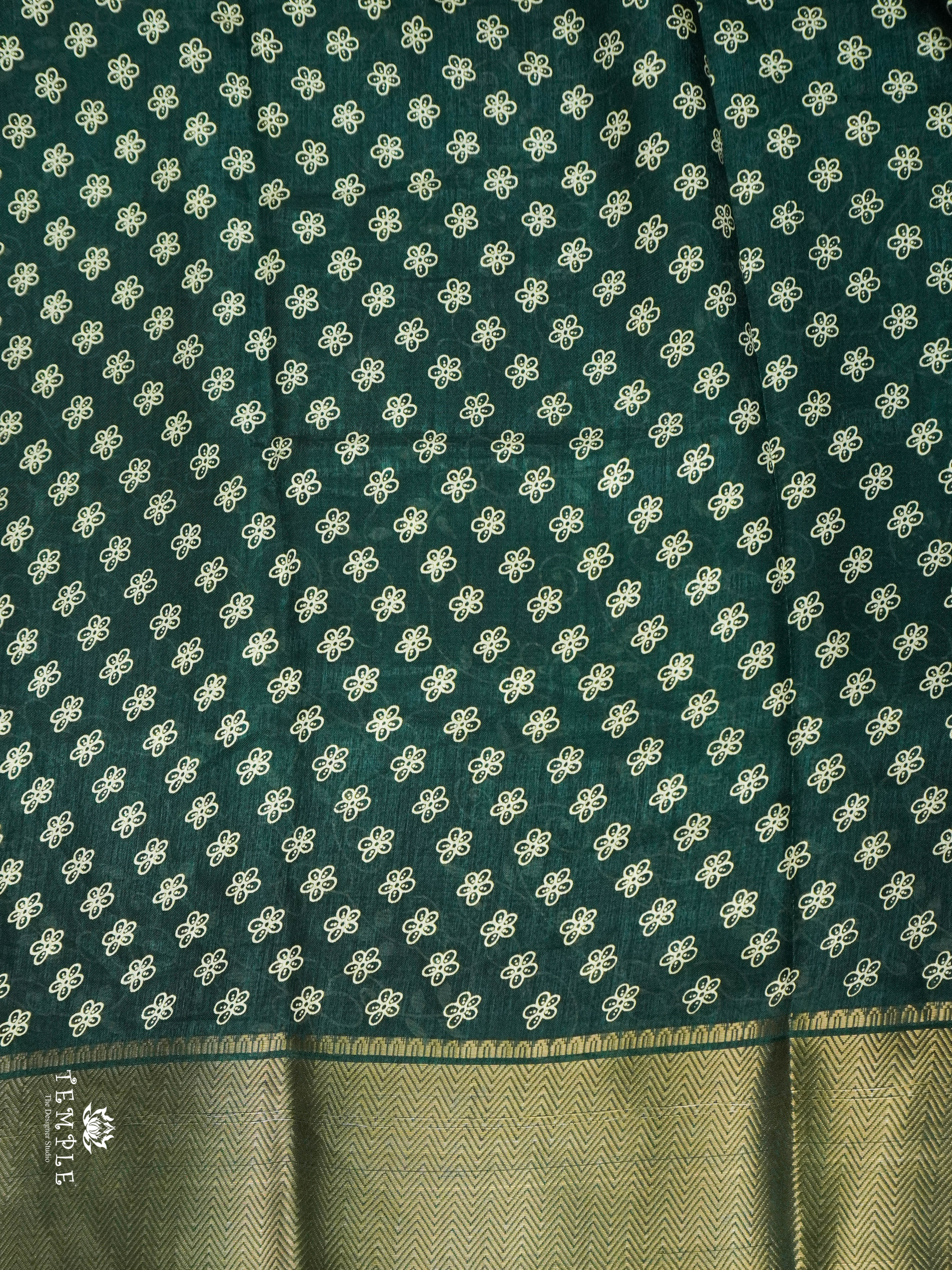 Floral Printed Dola Saree | TTDS1631