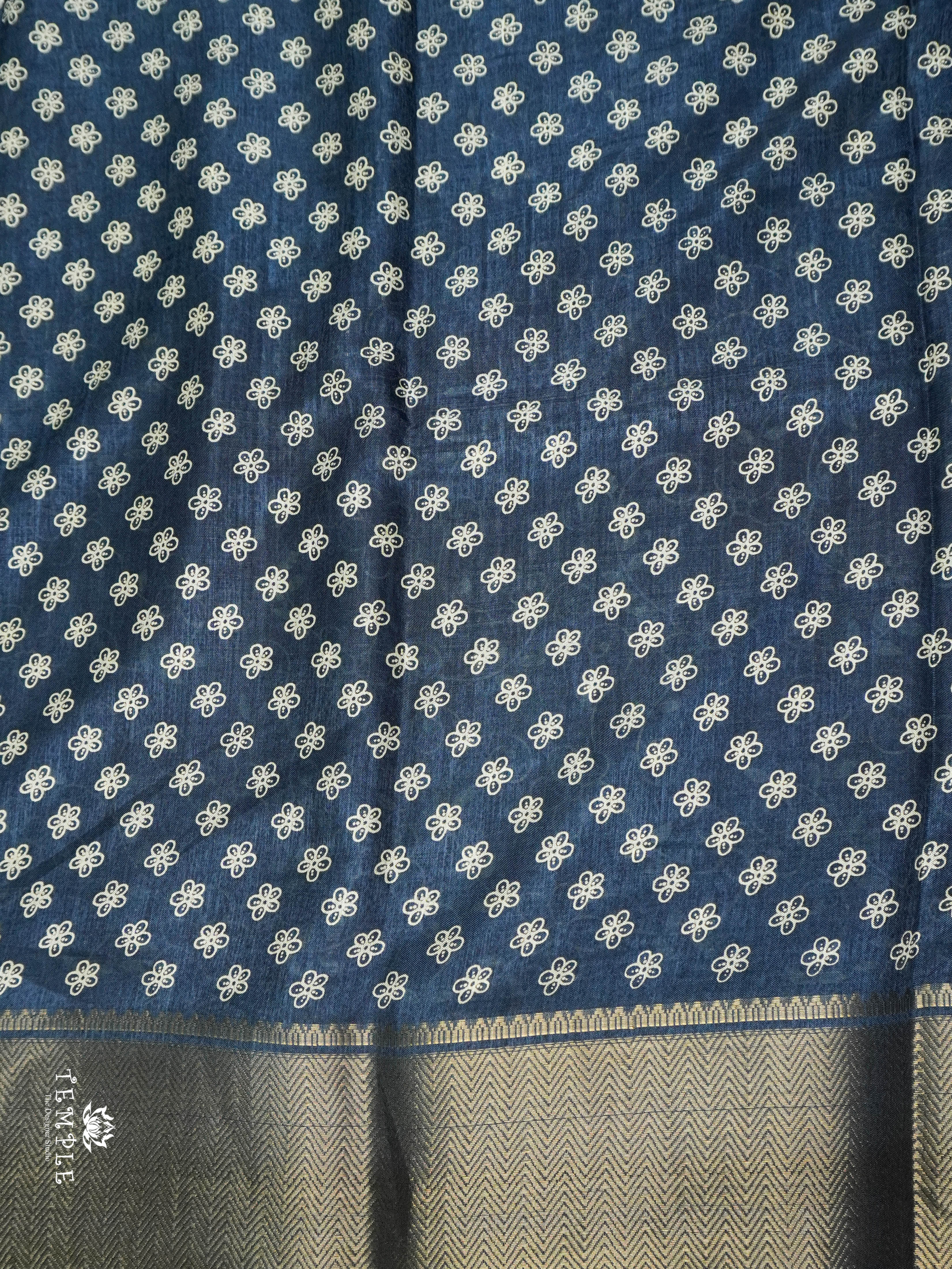 Floral Printed Dola Saree | TTDS1631