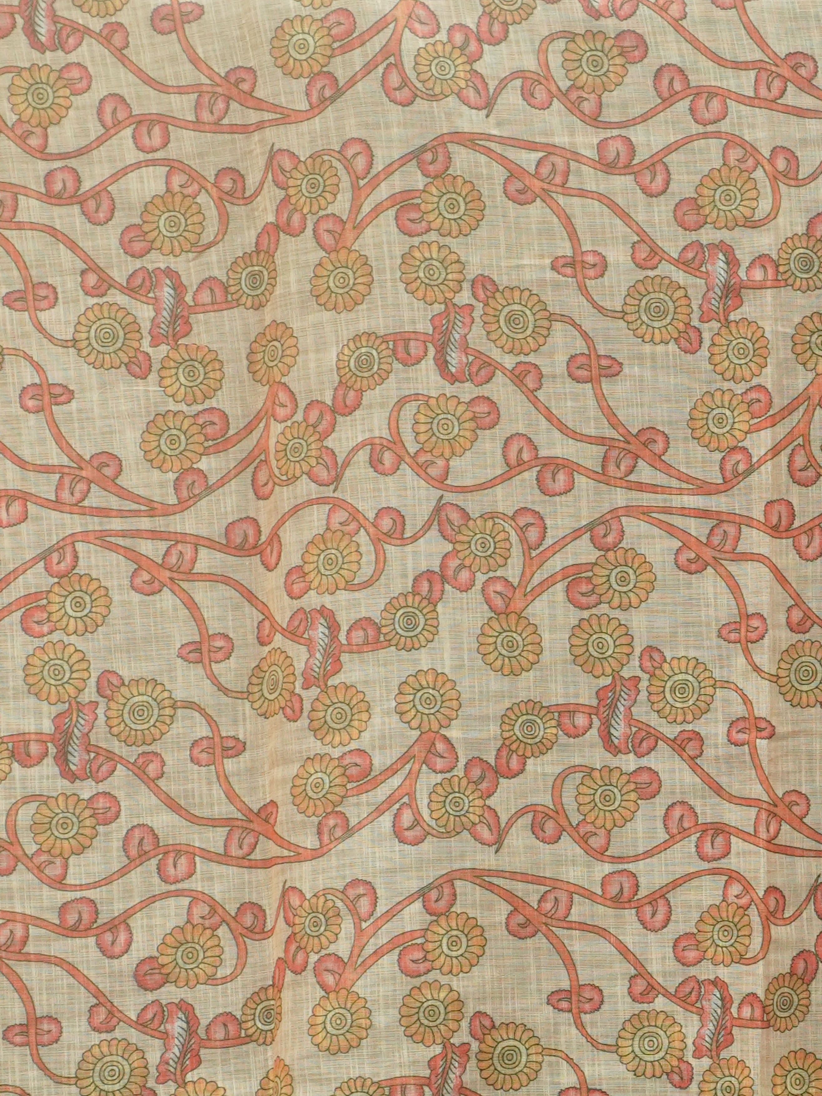 Linen Cotton Saree | TTDS3508