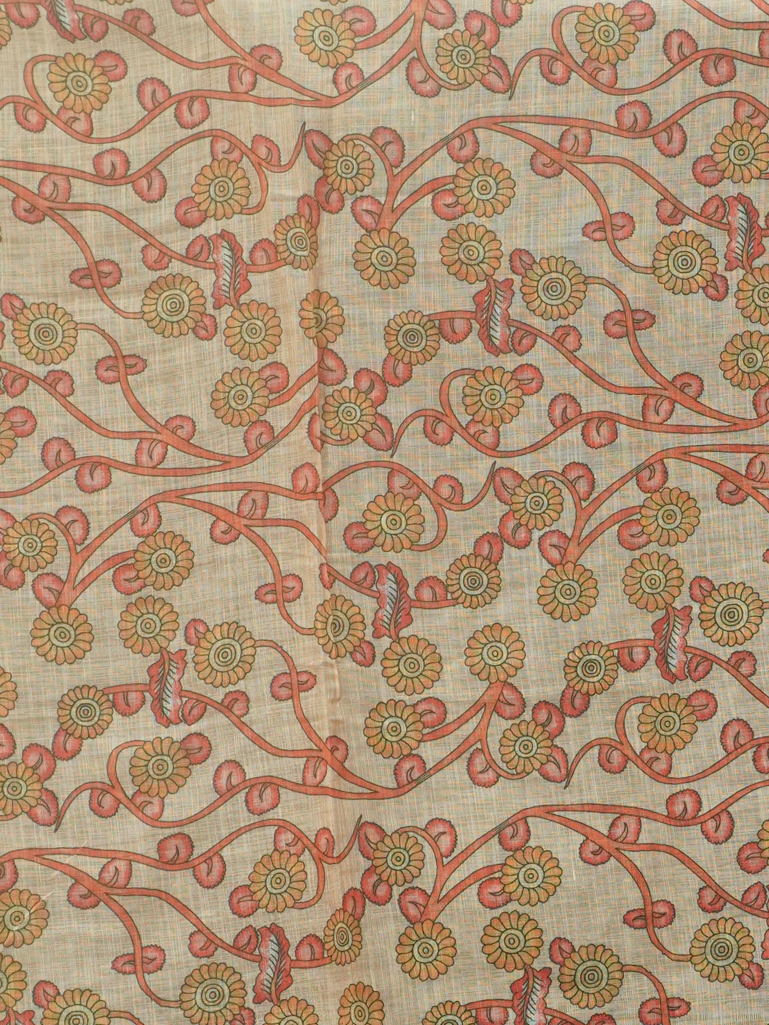 Linen Cotton Saree | TTDS3508