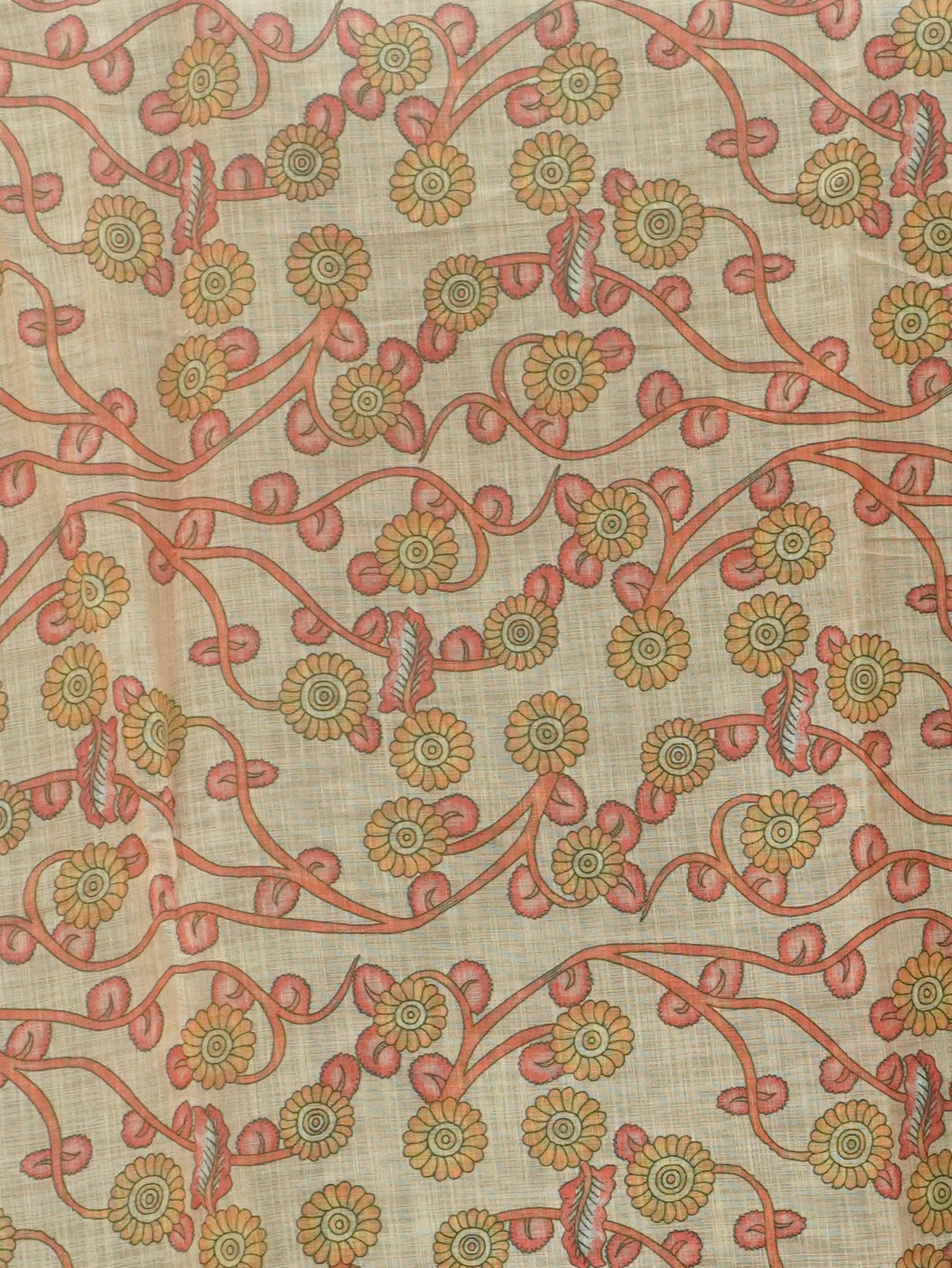 Linen Cotton Saree | TTDS3508