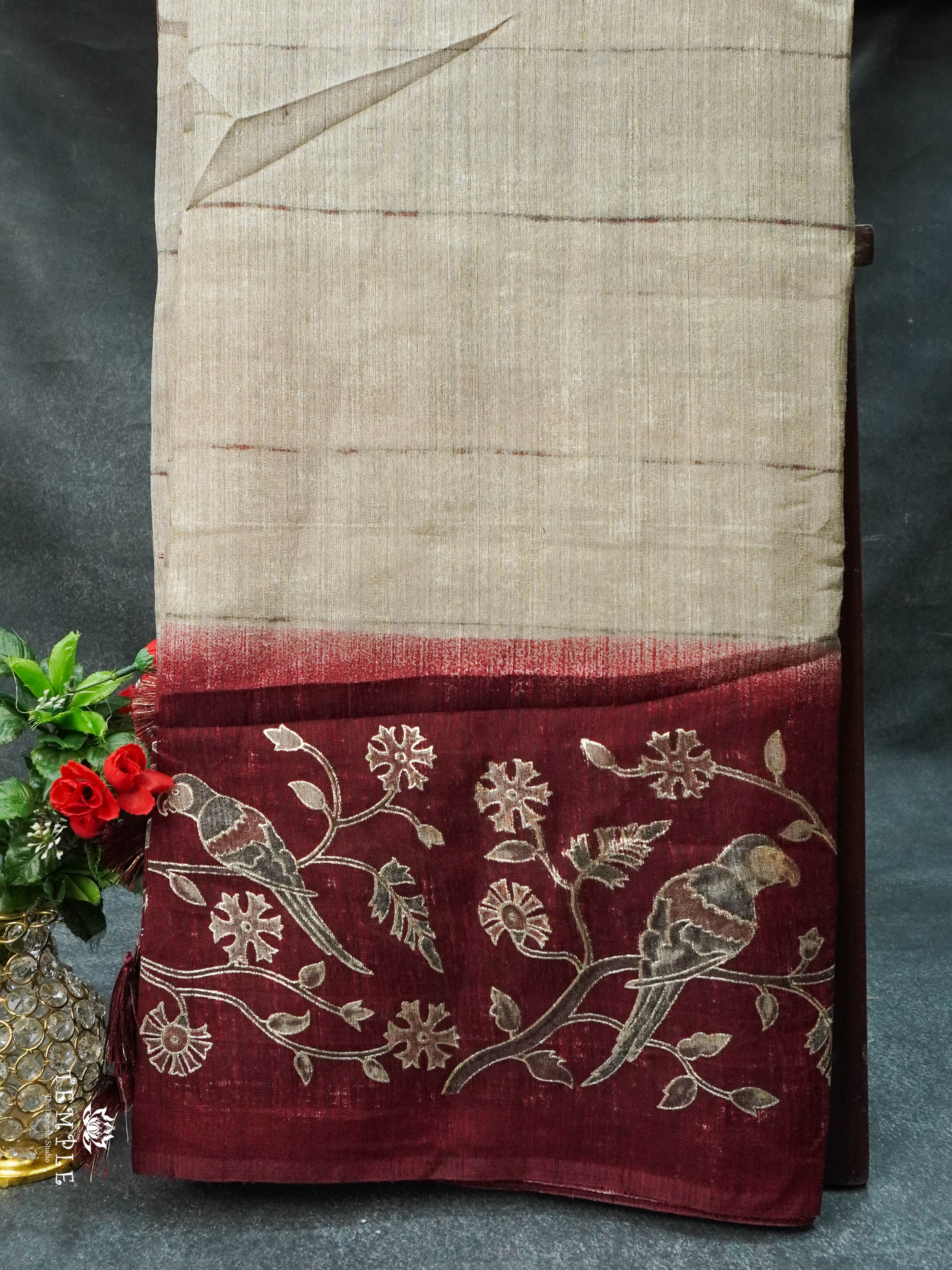 Bamboo Silk Saree | TTDS1635