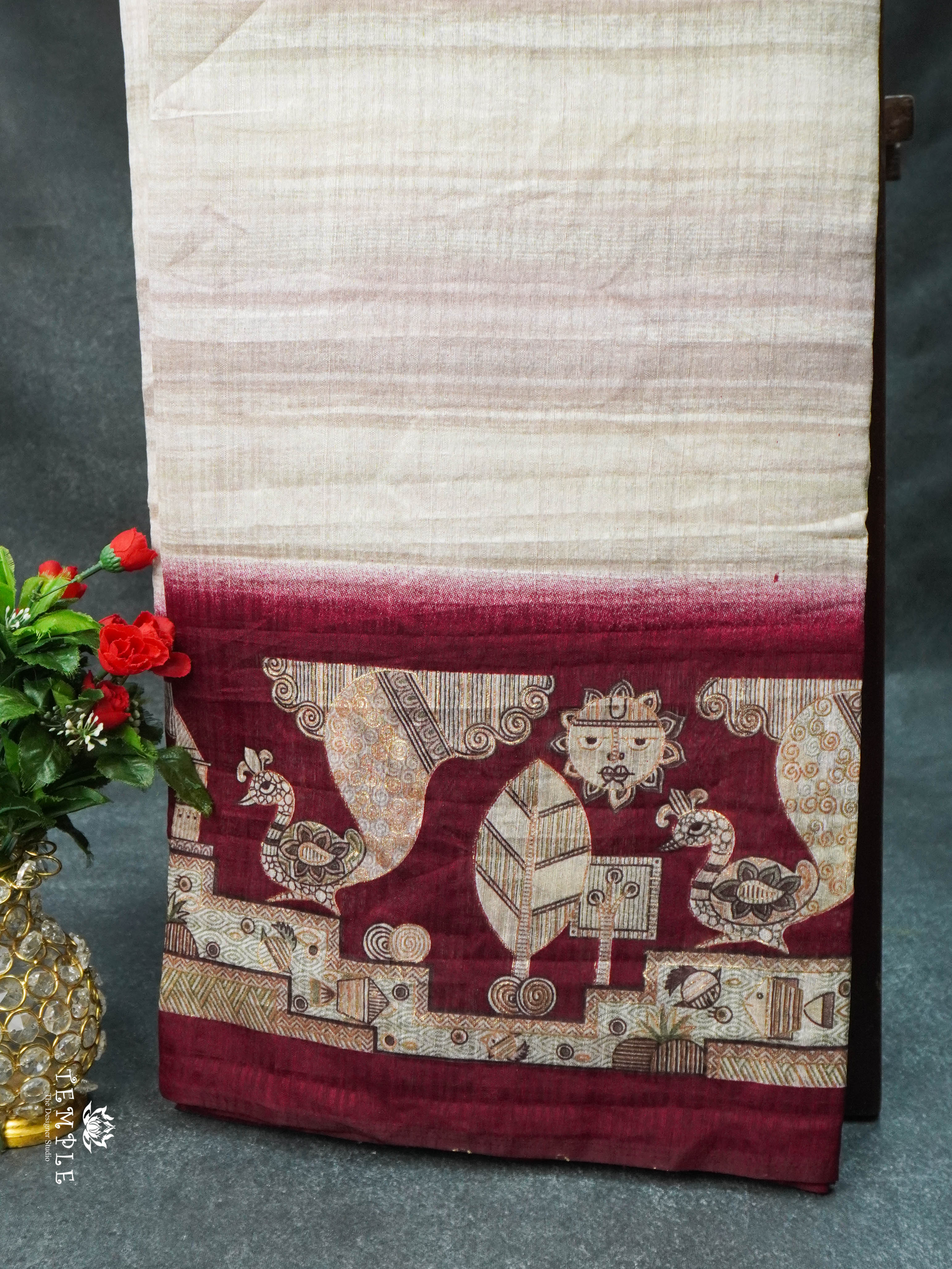 Bamboo Silk Saree | TTDS1635