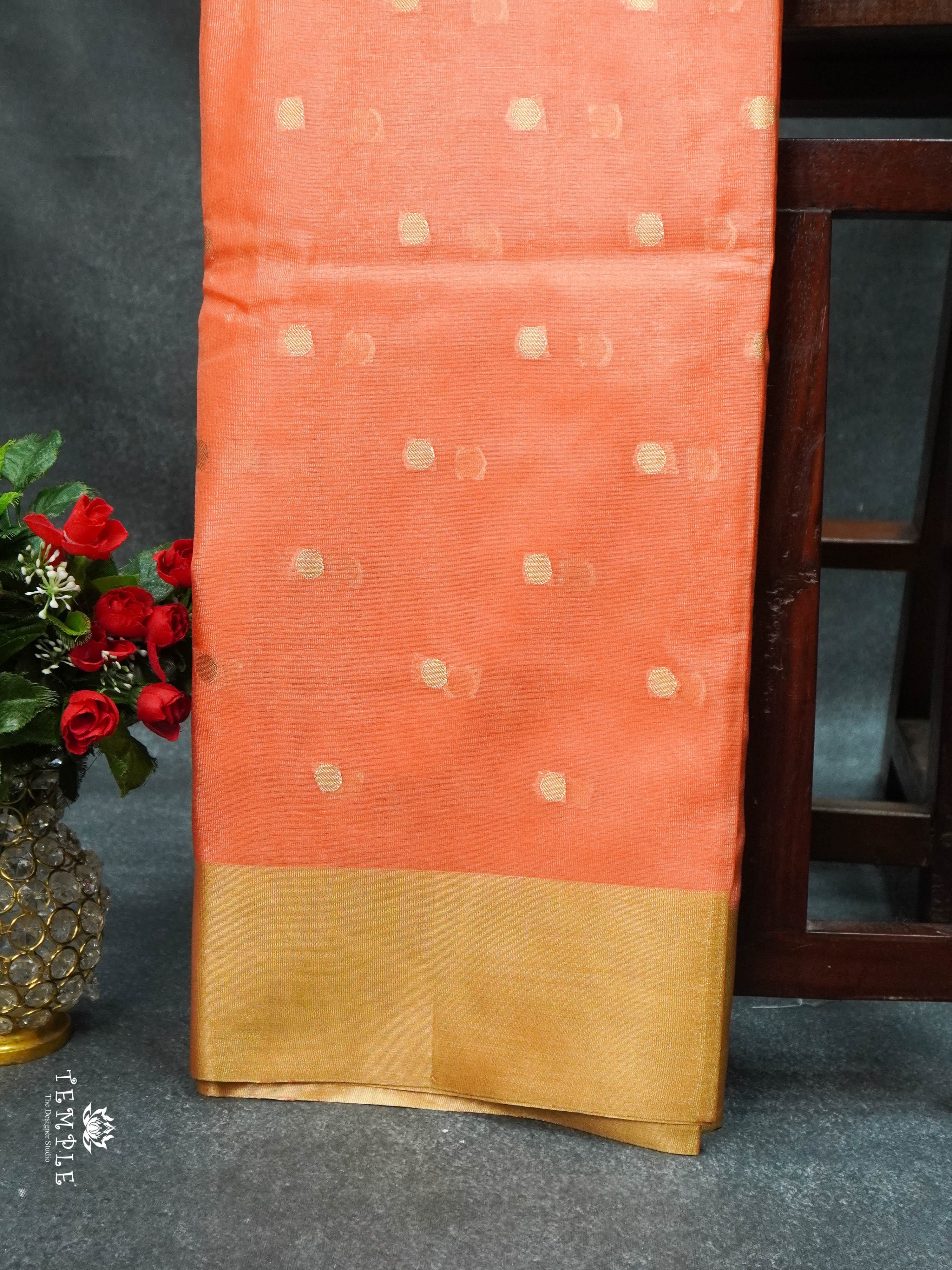 Chanderi Cotton Saree | TTDS1640