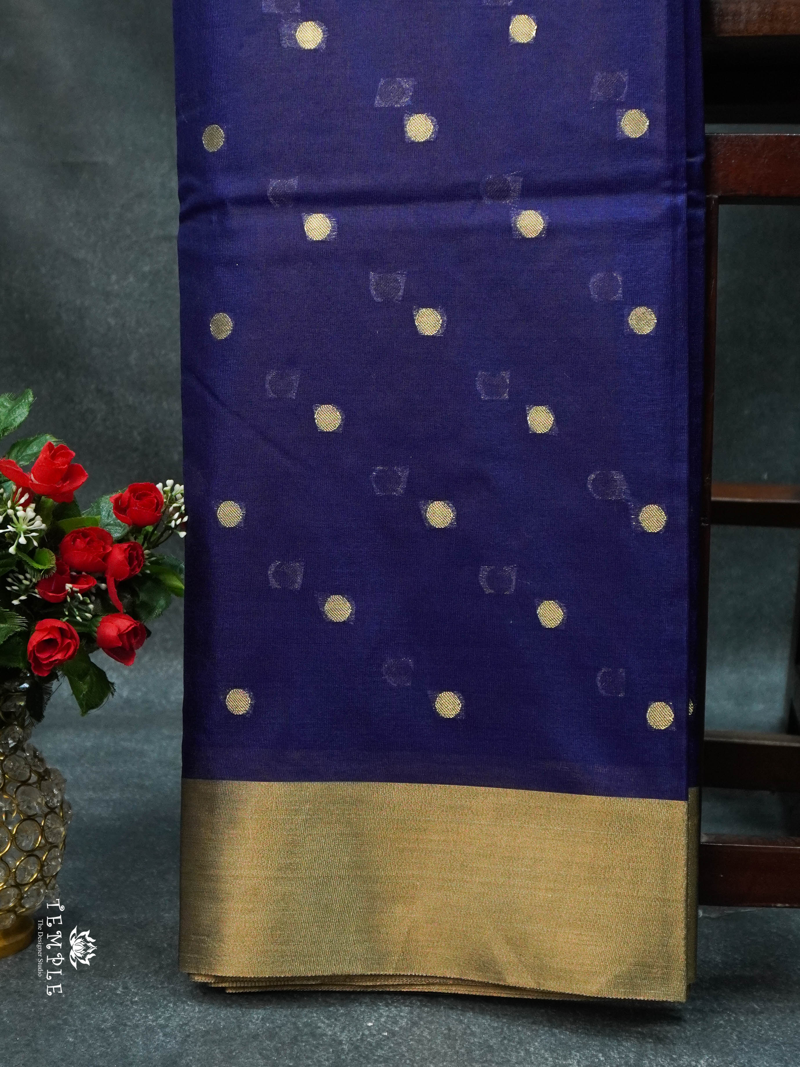 Chanderi Cotton Saree | TTDS1640