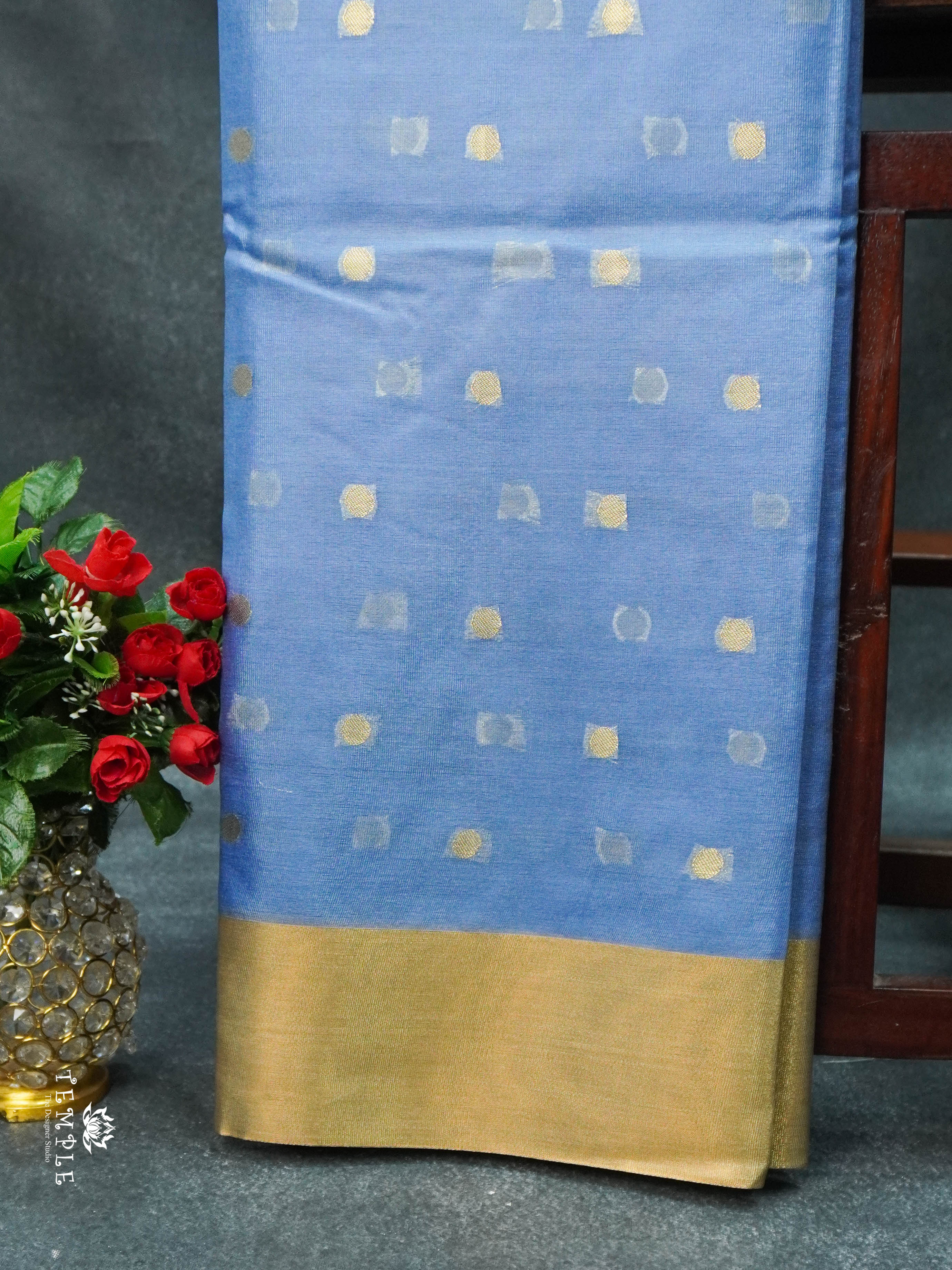 Chanderi Cotton Saree | TTDS1640