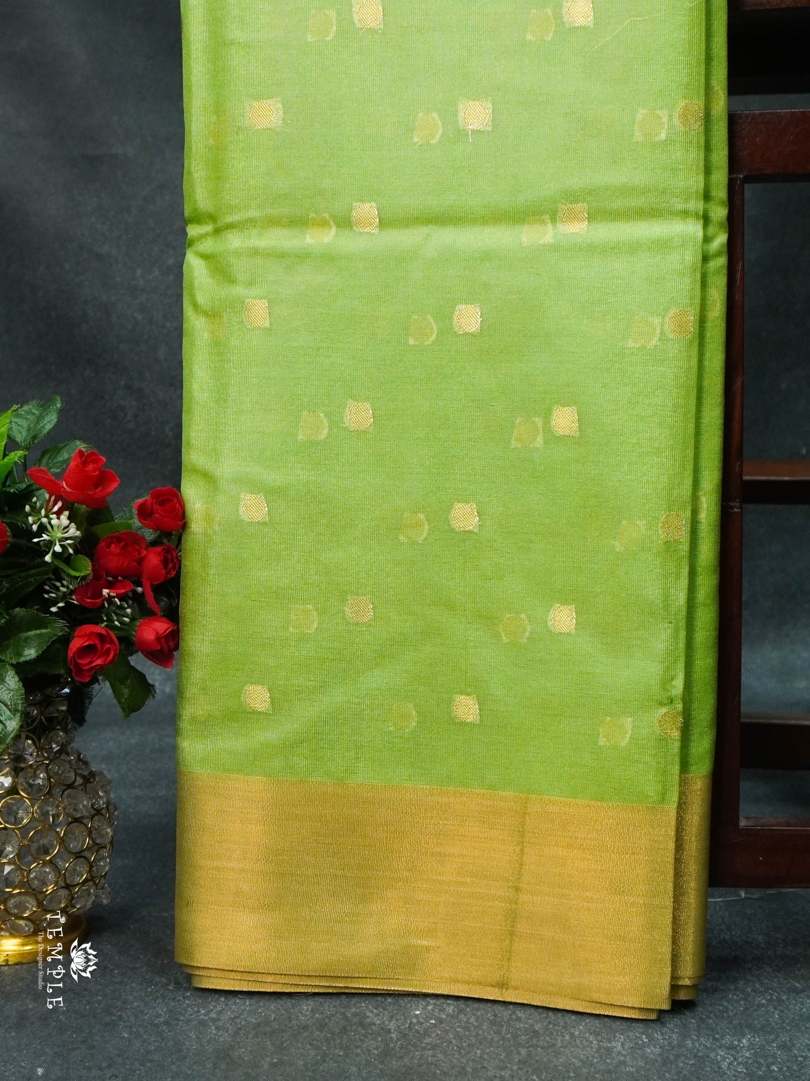 Chanderi Cotton Saree | TTDS1640