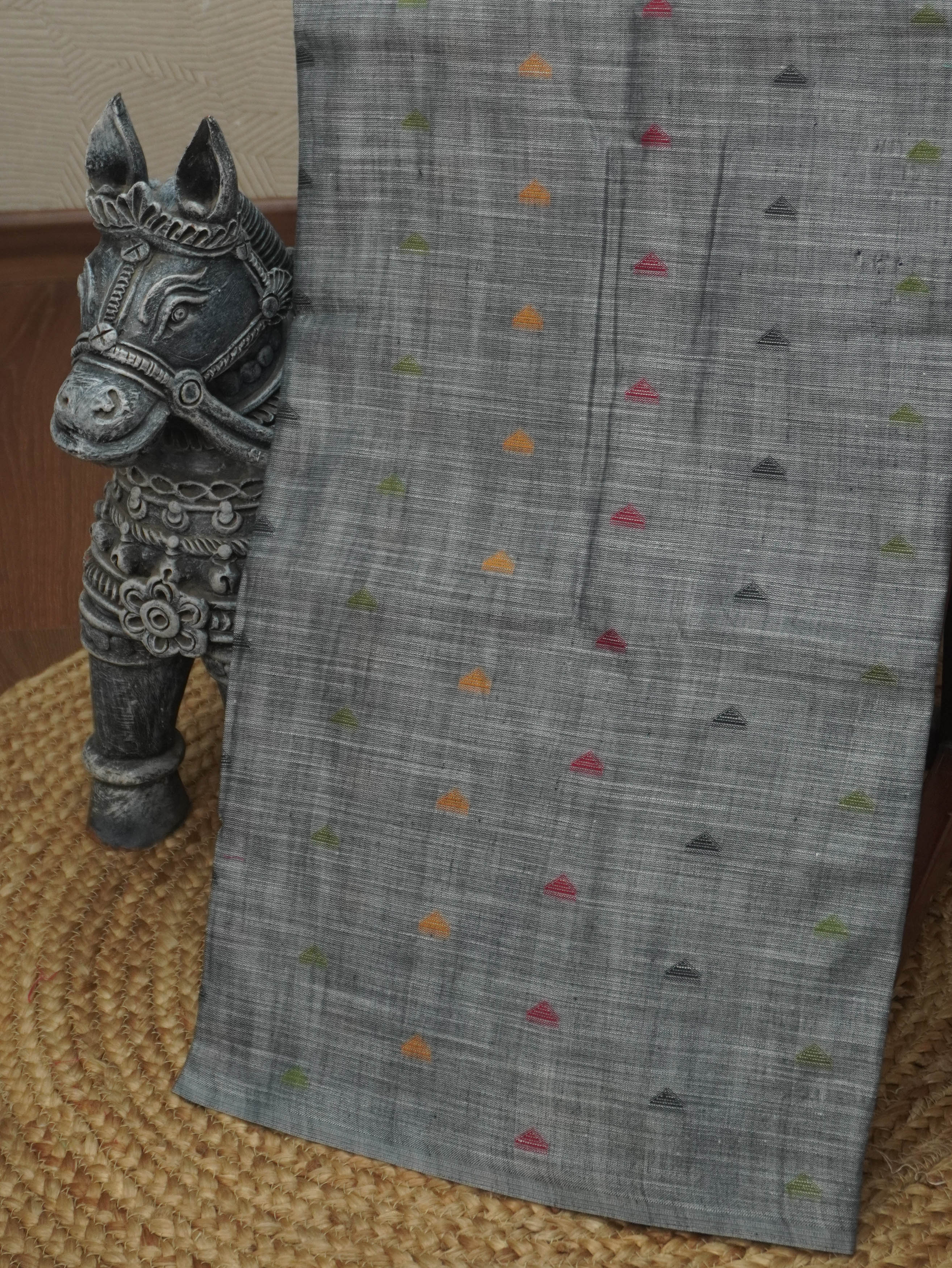 Linen Cotton Saree | TTDS3514